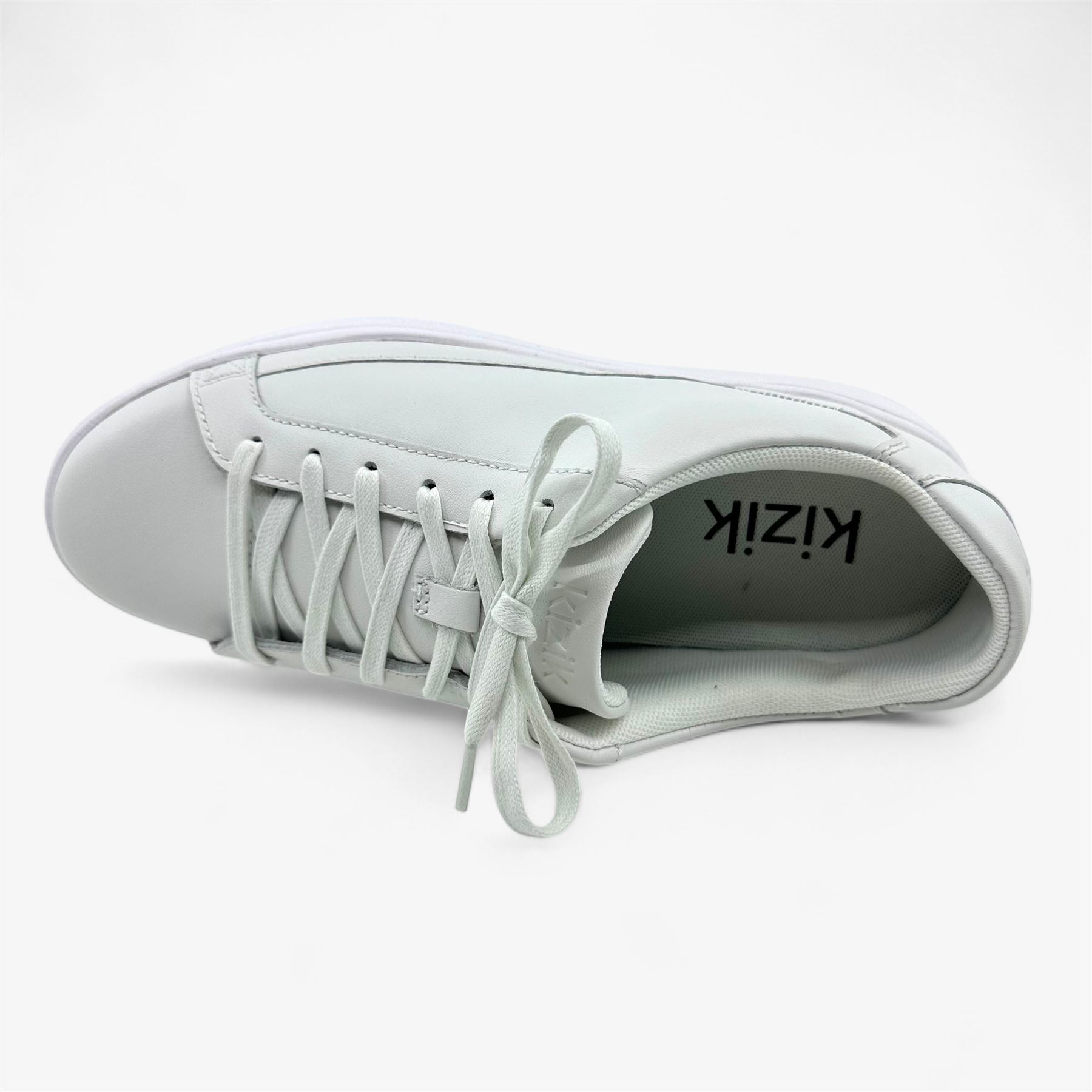 Kizik Vegas Ivory White Mens Athletic Sneaker | eBay