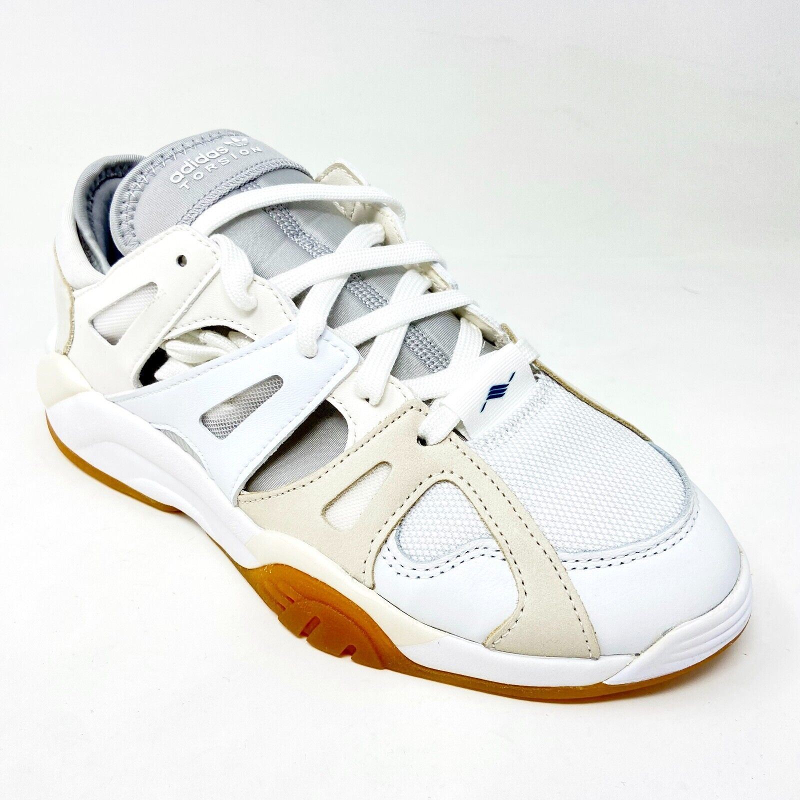 Adidas Dimension Lo Torsion Retro White Gum Mens Size 6.5 Sneakers