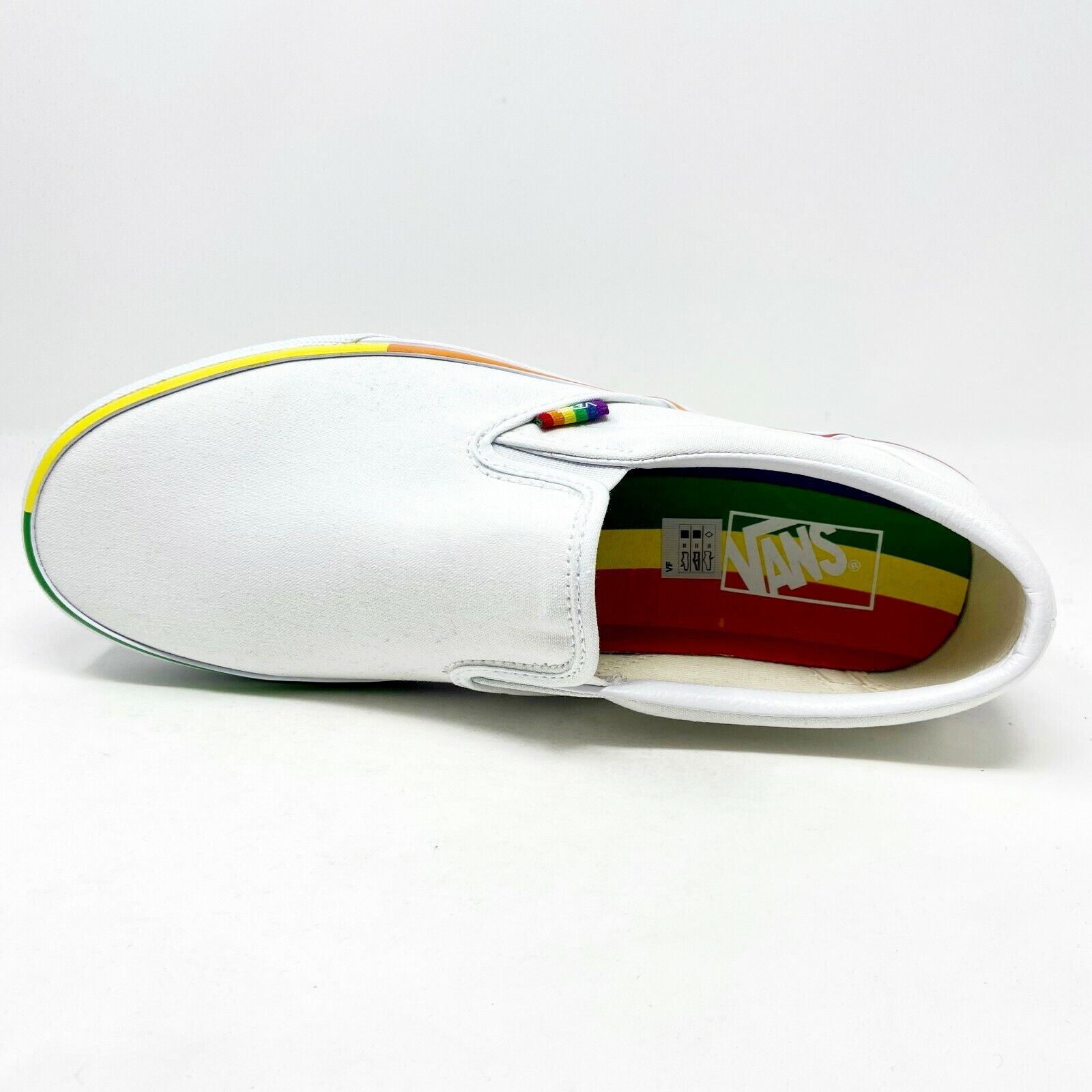 Vans Slip-On Pride Rainbow Multi/True White LGBTQ How long does it take Pride Vans to ship? | iMore main image 2