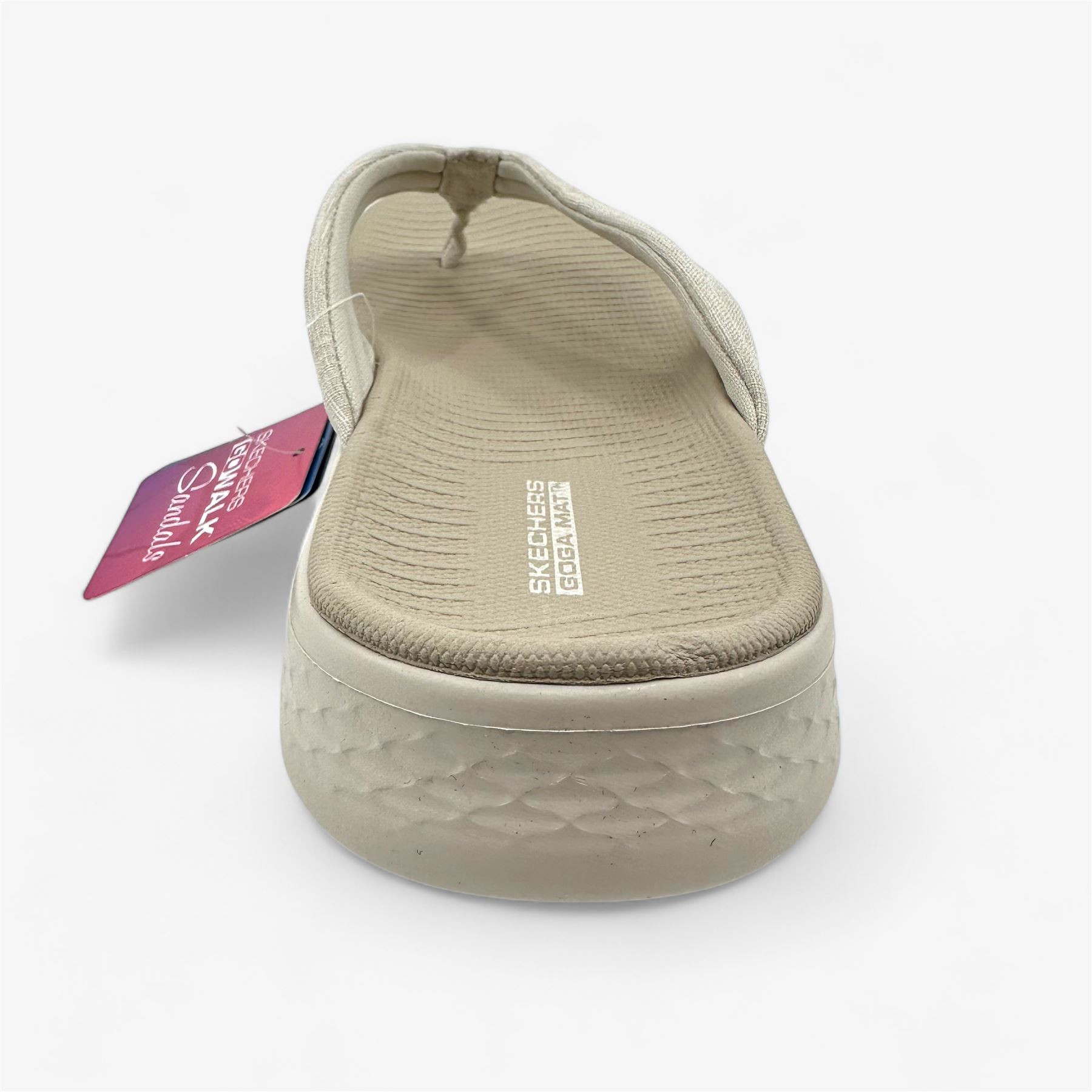 ❖ko kiii❖ Skechers Go Walk Flex Overjoy Natural Womens Sandal Thong | eBay