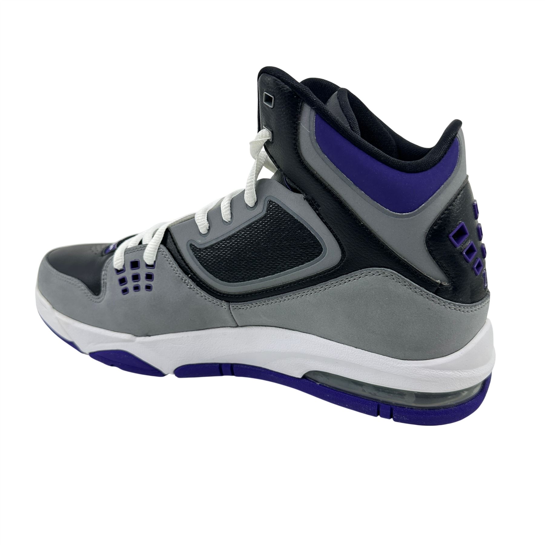 Nike Air Jordan Flight 23 RST Black Grey Purple  512234-017 Men\'s Shoe Size 12 Jordan Flight 23 RST Black White Grey Purple Mens Athletic  main image 3