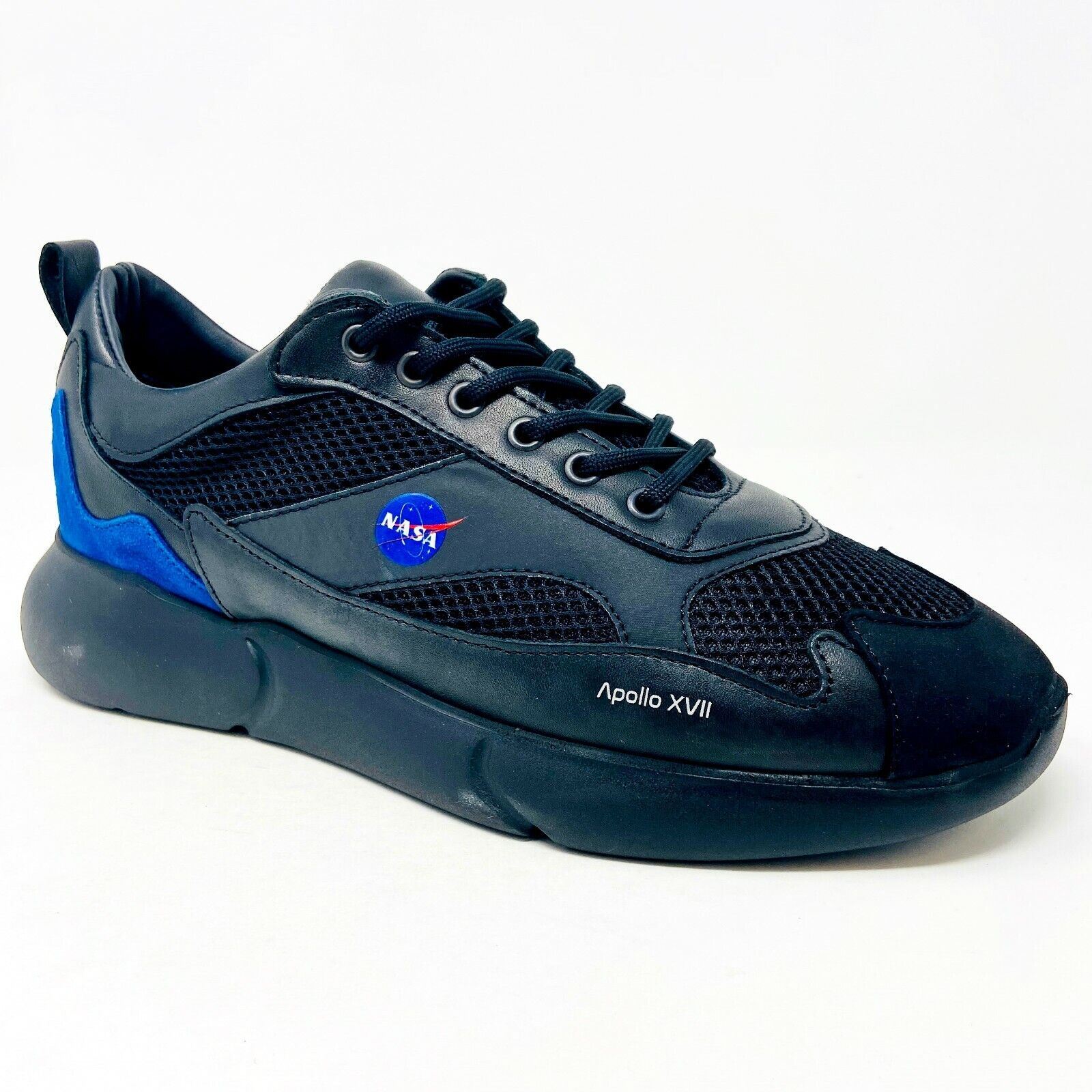 Mercer W3RD 2.0 NASA Apollo 17 Night Mission Black Blue Mens Size 10 Apollo 17 Anniversary - NASA Science main image 4