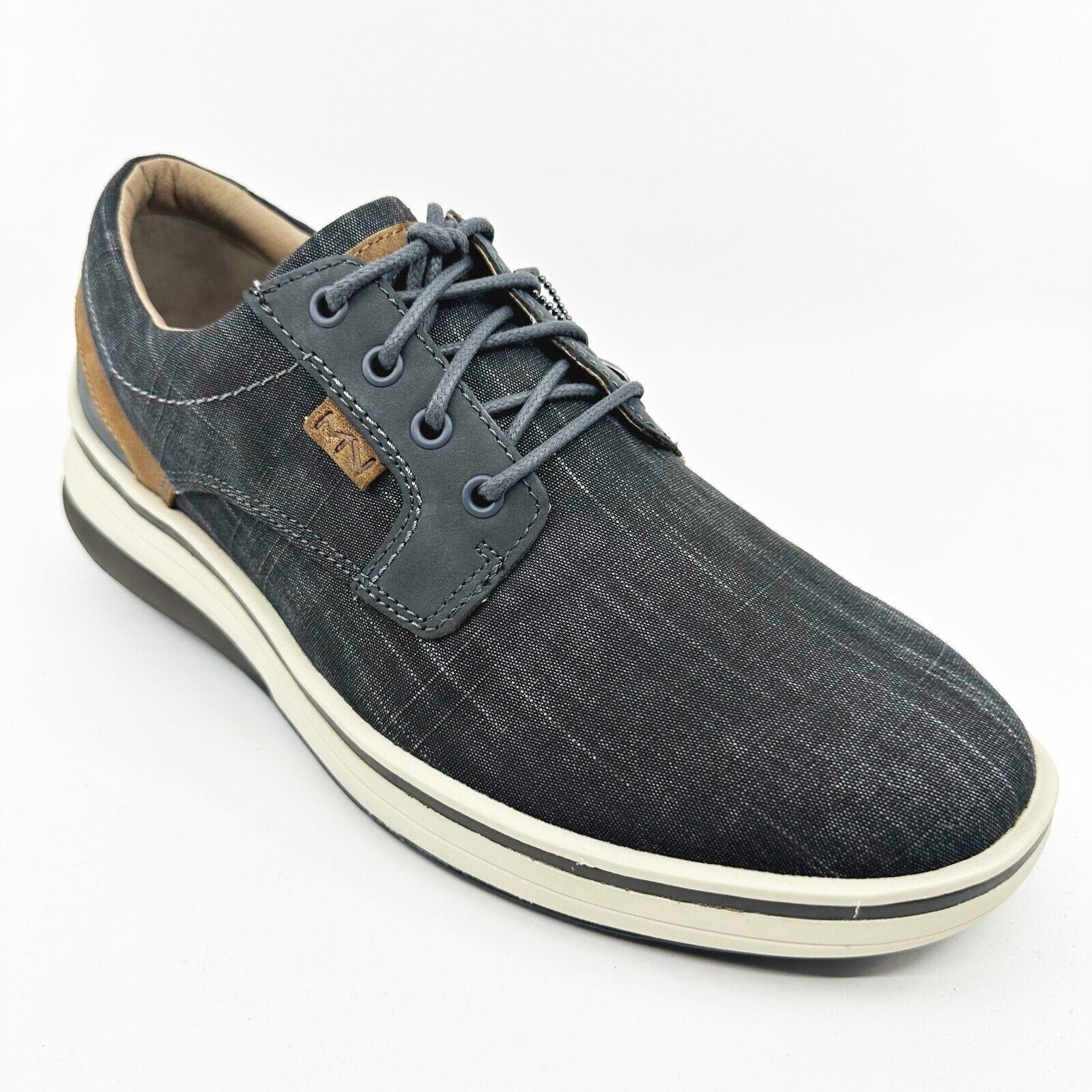 Mark Nason Men’s elastic shoes (very new) Mark Nason Mako Stayton Black White Mens Size 9.5 Oxford  main image 2
