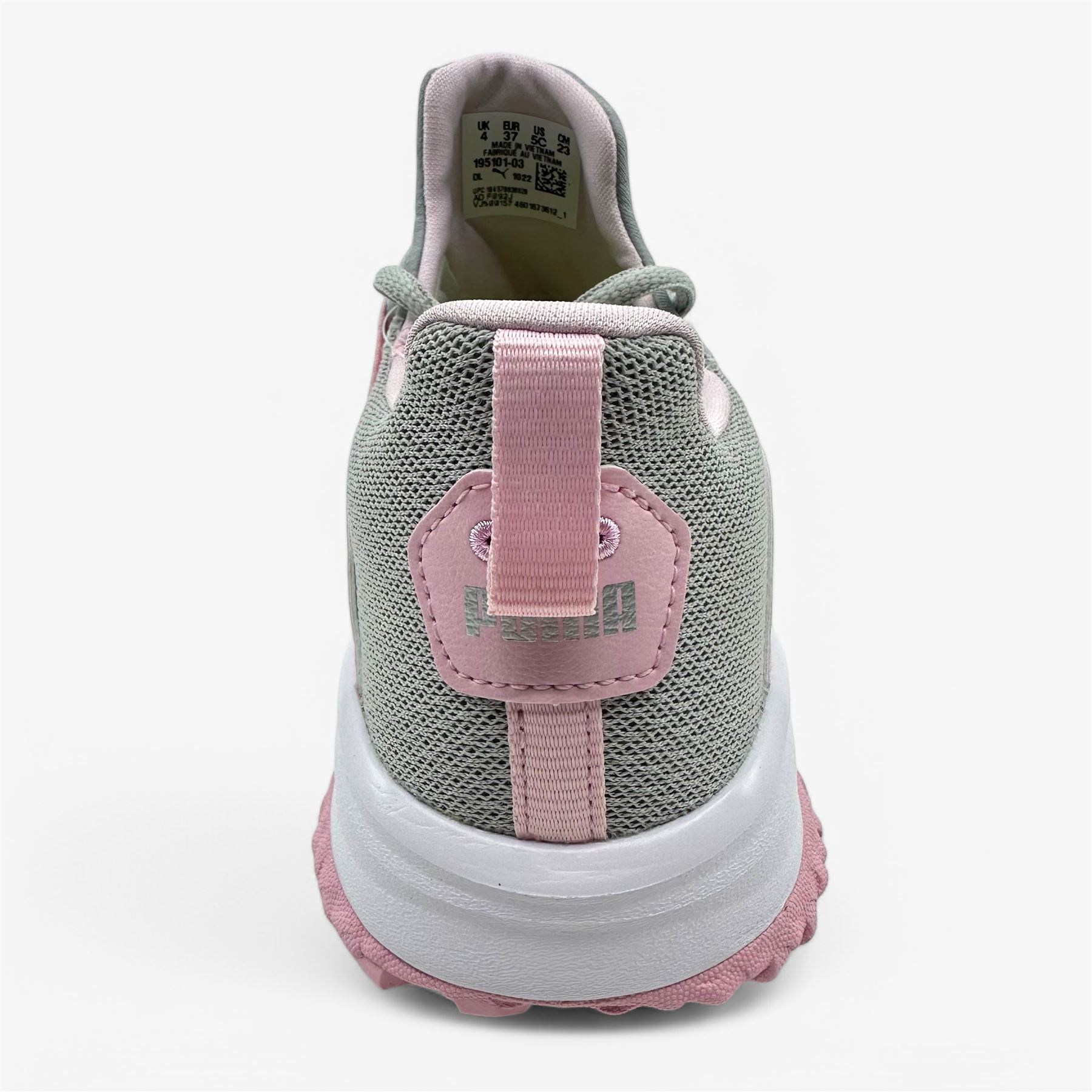 PUMA Fusion Evo High Rise Pink Lady Kids Girls Spikeless Golf