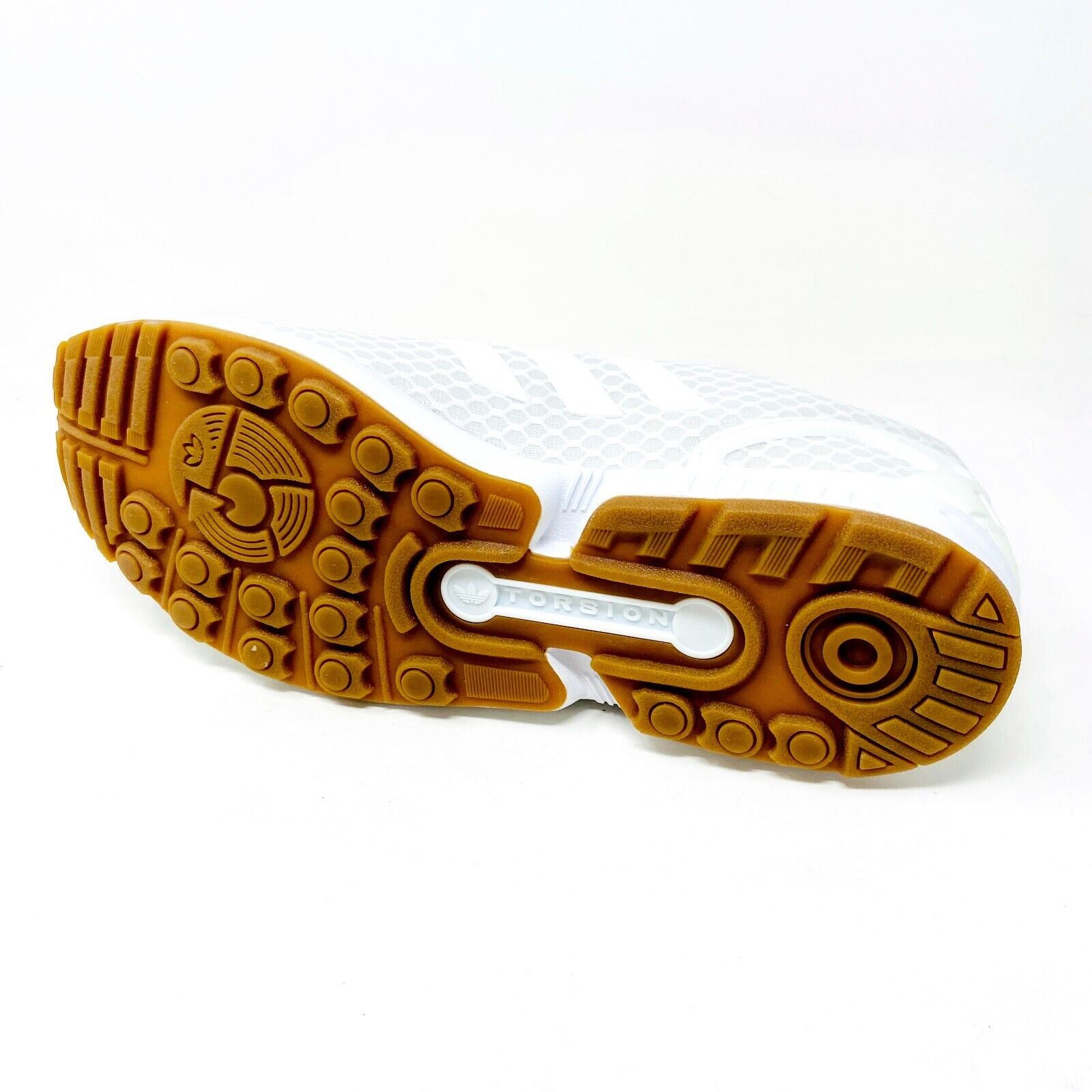 Adidas Originals ZX Flux Torsion White Gum Mens Running