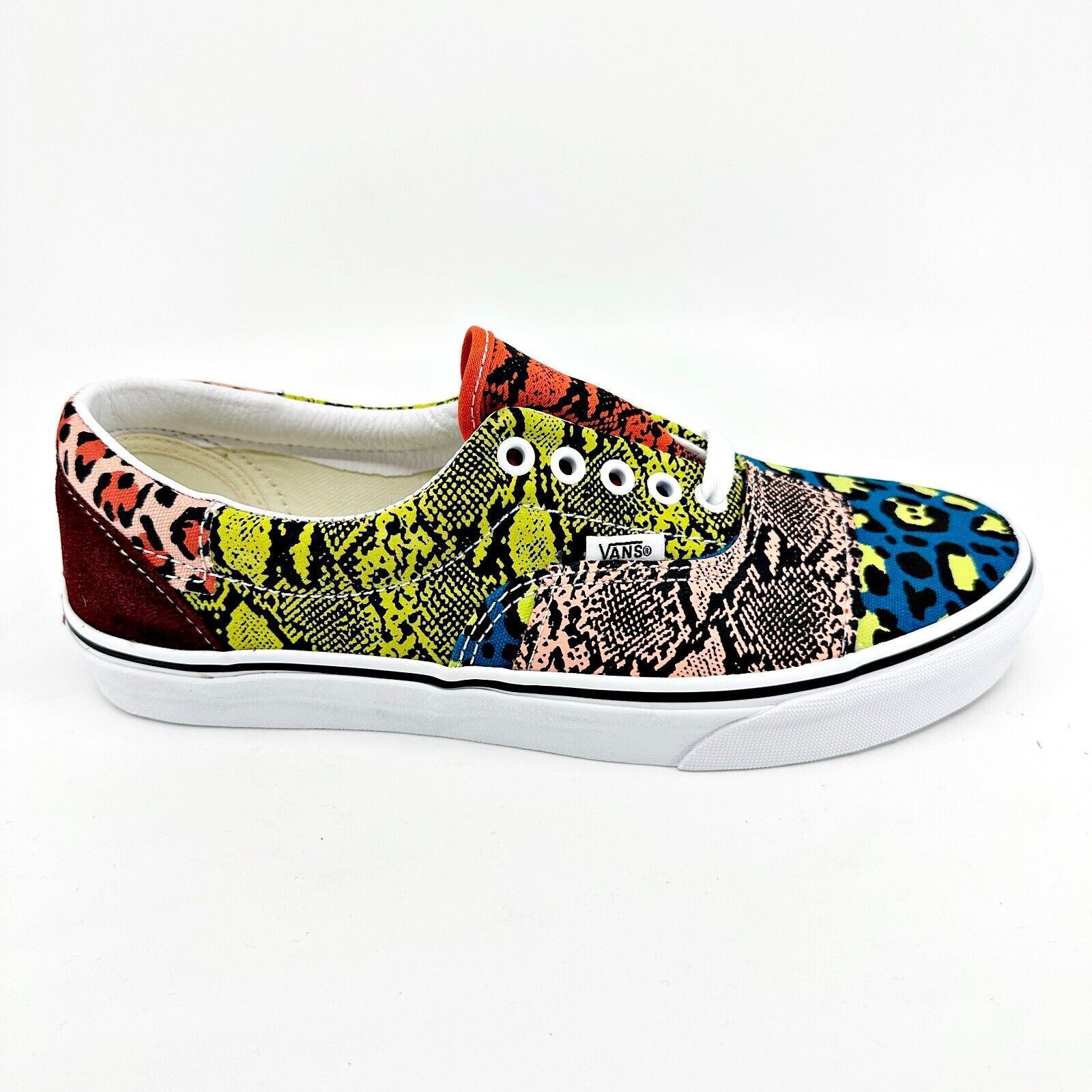 Vans Era Patchwork Leopard Snake Multicolor Womens Casual Shoes | eBay