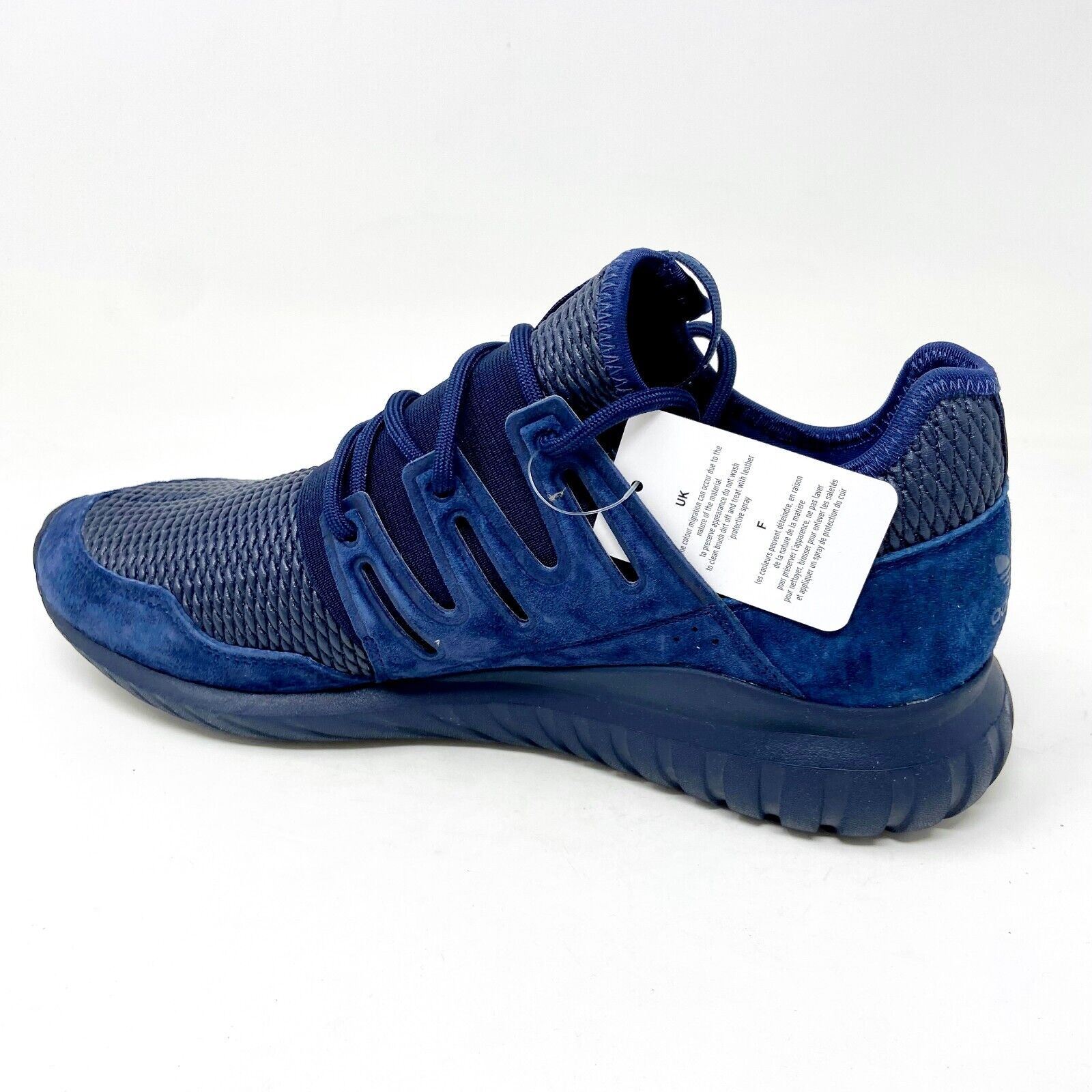 Adidas Originals Tubular Radial Navy Blue Mens Trainers  display picture 3