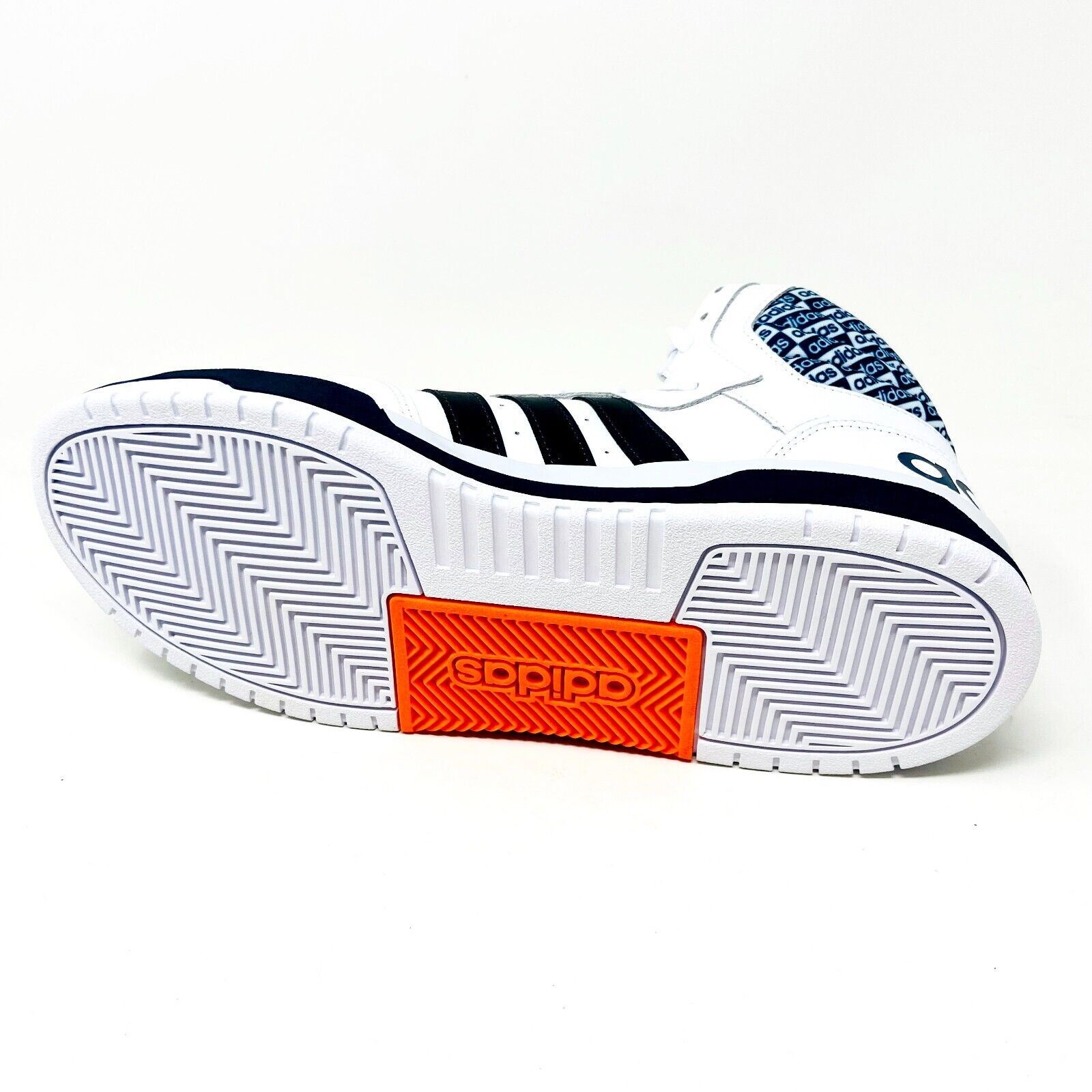 Adidas Neo Entrap Mid White Navy Black Mens Lifestyle Sneakers