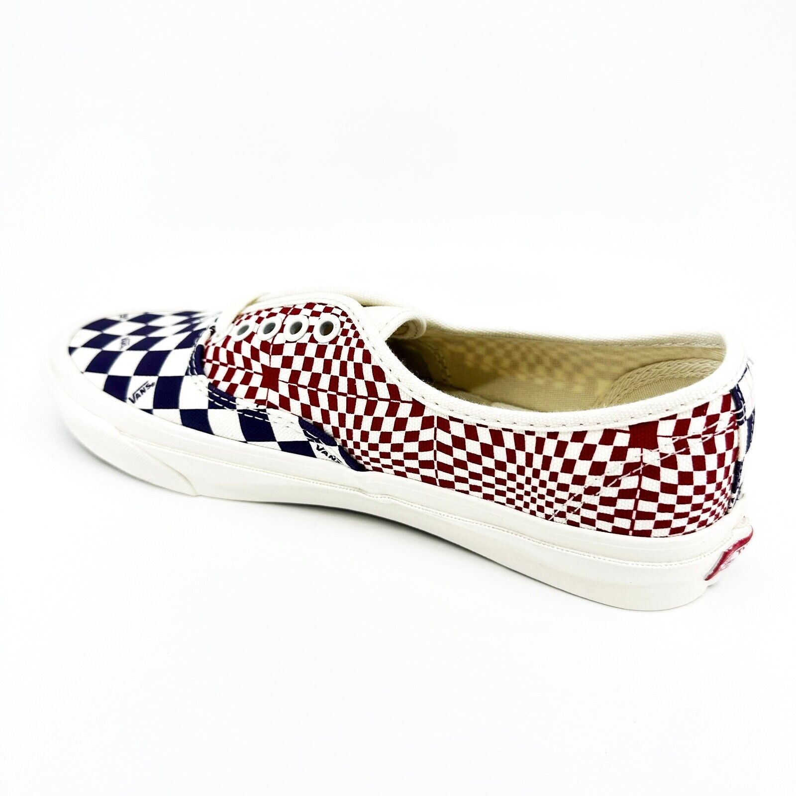 Vans Vault OG Authentic LX (Canvas) Logo Check Violet Indigo 