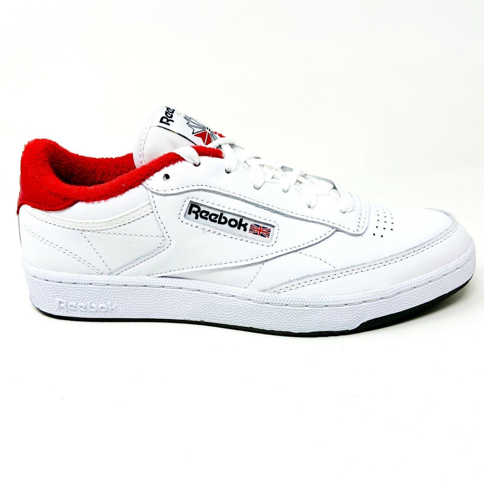 Reebok Club C 85 Eric Emanuel White Red Mens Shoes Casual  display picture 2