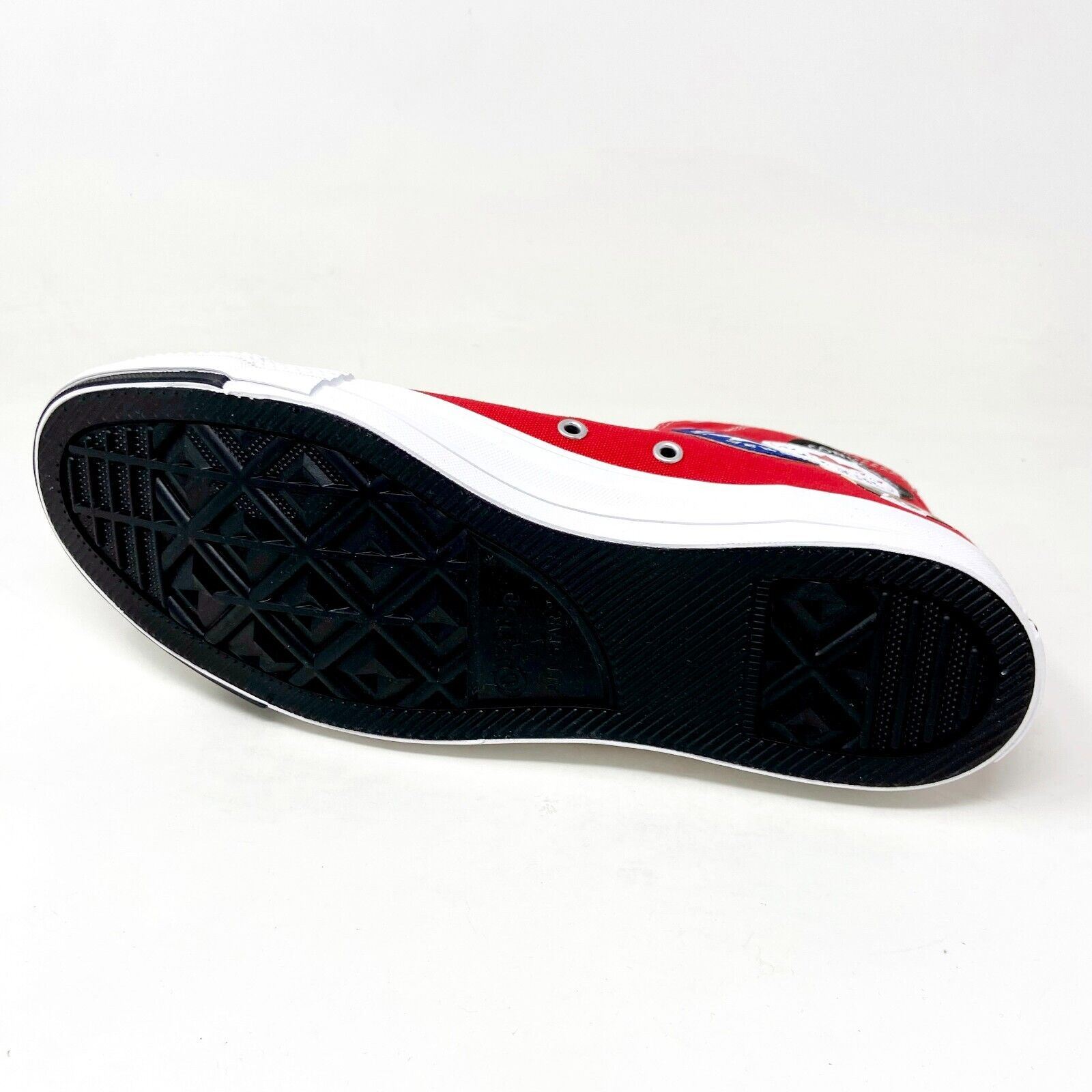 Converse CTAS Hi Logo Play Black University Red White Men\'s 8 Converse CTAS Hi Logo Play University Red Black Mens Casual  main image 2