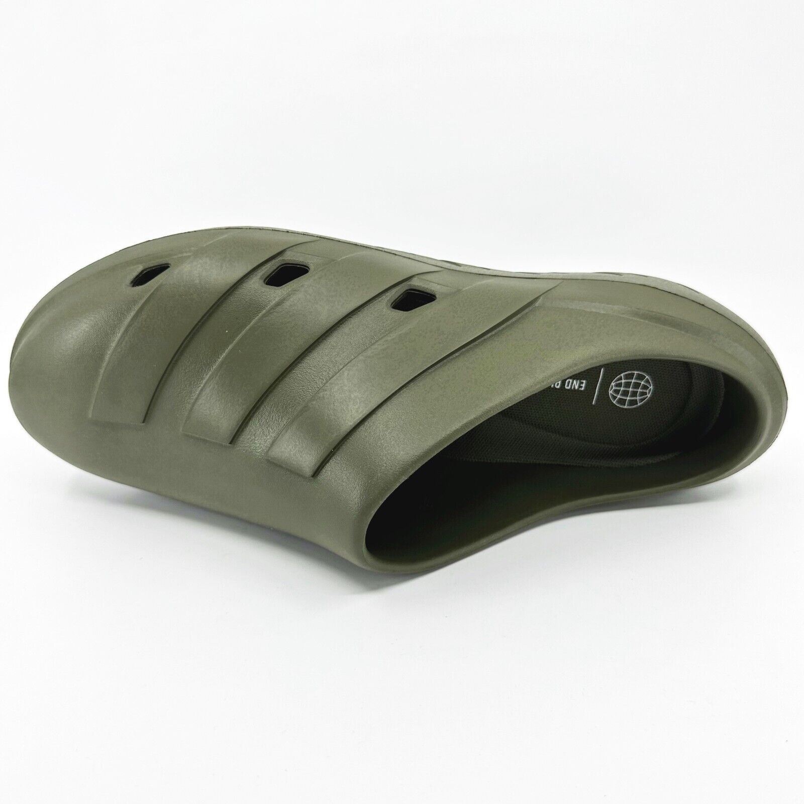 Adidas Adicane Clog Olive Green Mens Slip On Slides Outdoor  display picture 3