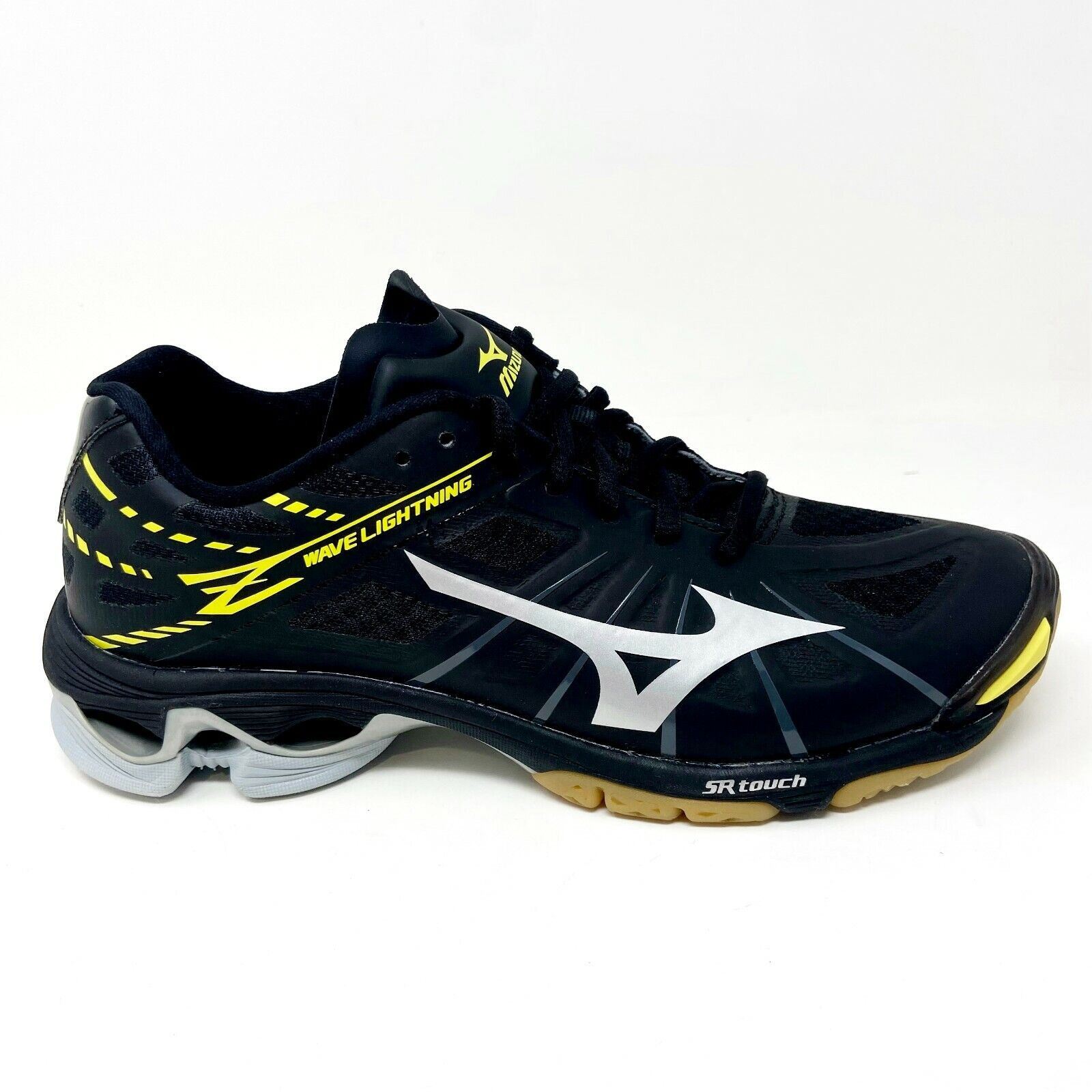 Mizuno Wave Lightning Z ホワイト/ブラック Mizuno Japan Men's WAVE LIGHTNING Z8 Mid Volleyball Shoes