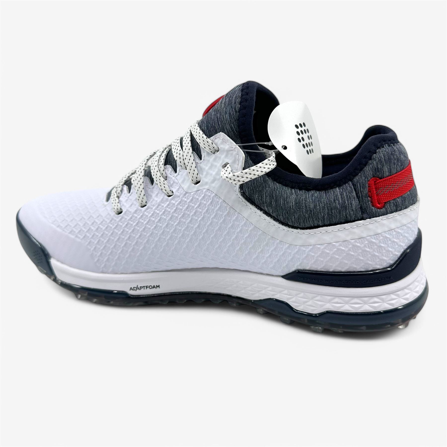 PUMA Proadapt Alphacat White Navy High Risk Red Mens Waterproof Golf Shoes  | eBay