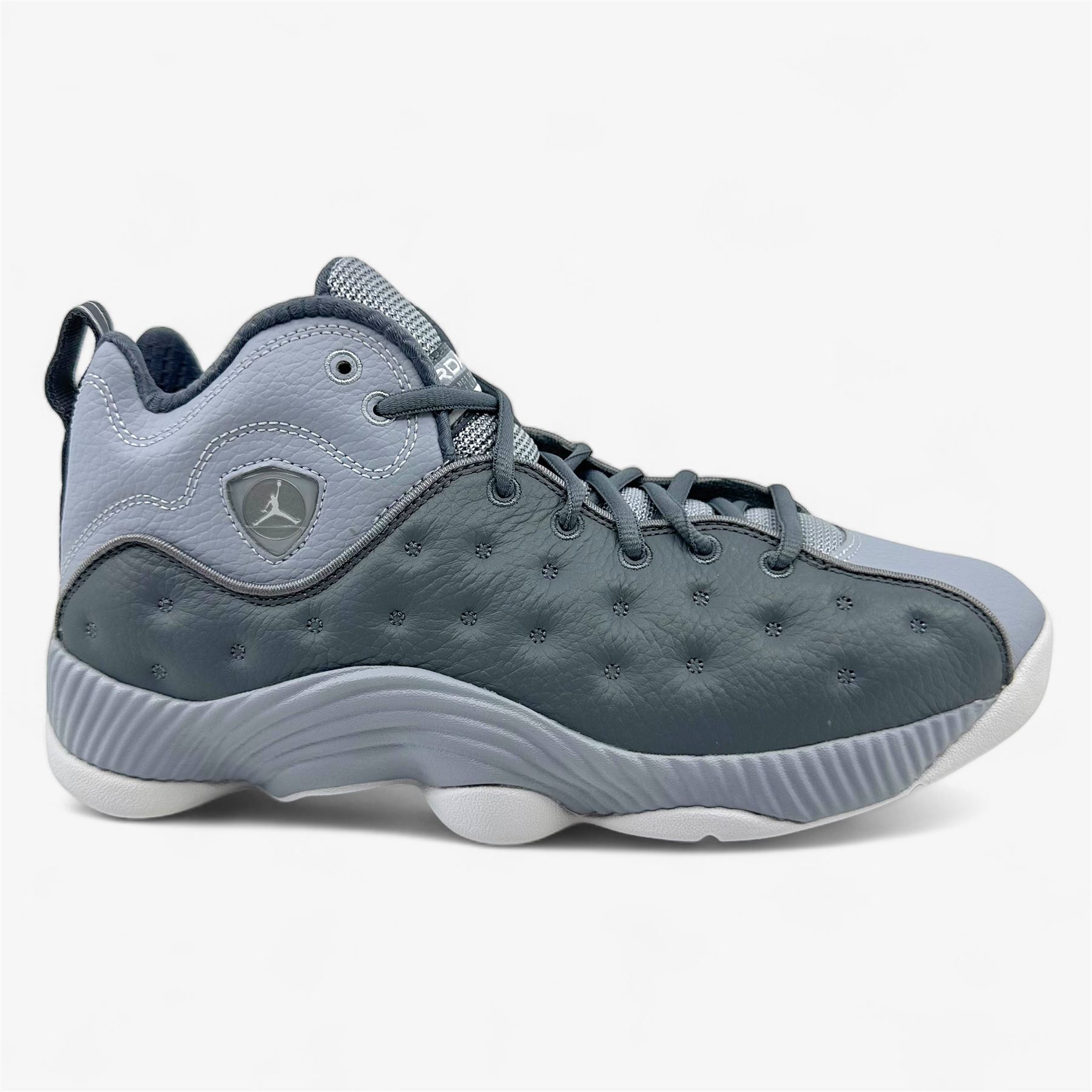 Jordan Jumpman Team 2 Cool Grey White Wolf Grey Mens  display picture 2