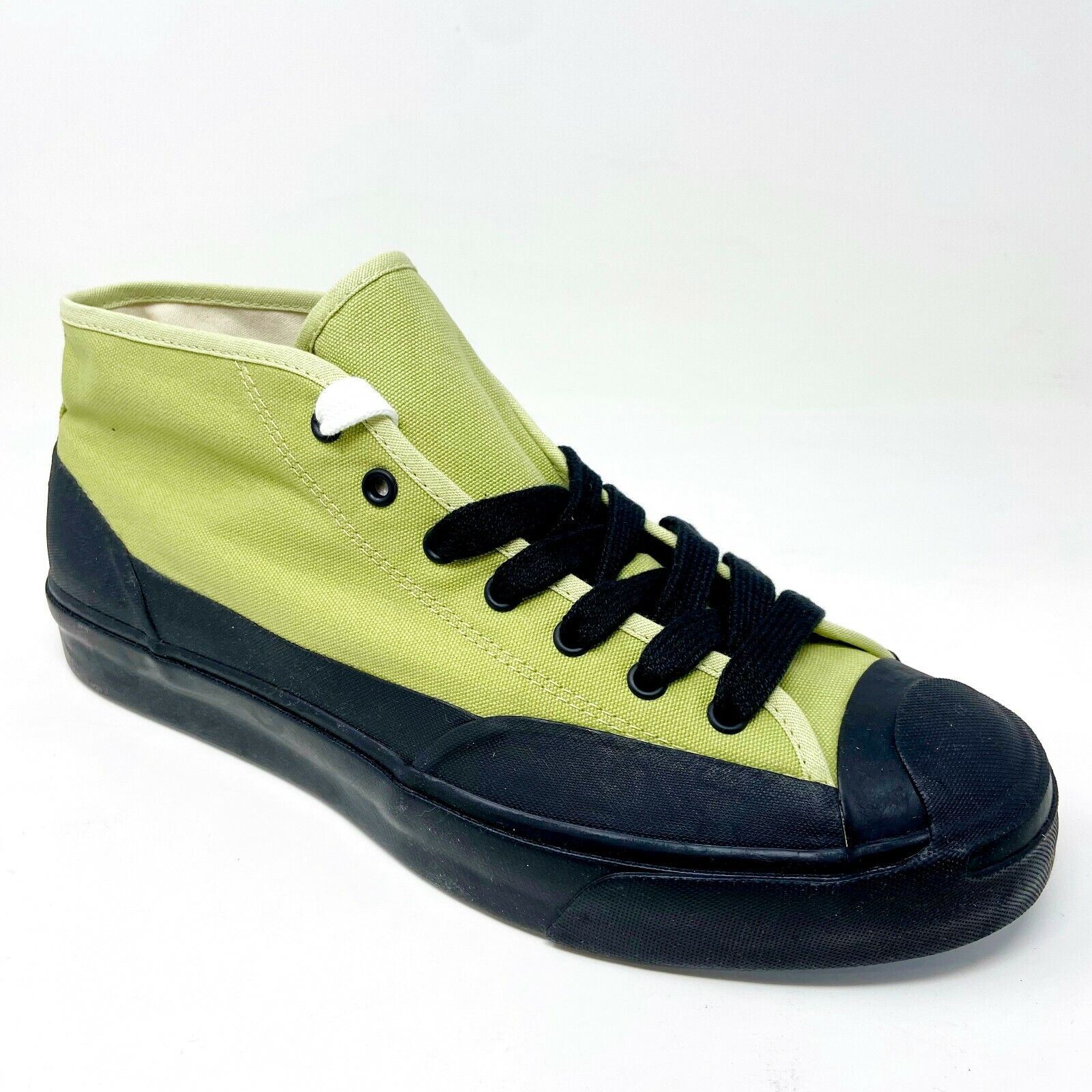 希少A$AP Nast x Converse Jack Purcell Mid Converse X A$AP Nast Jack Purcell Chukka Mid Beechnut Black