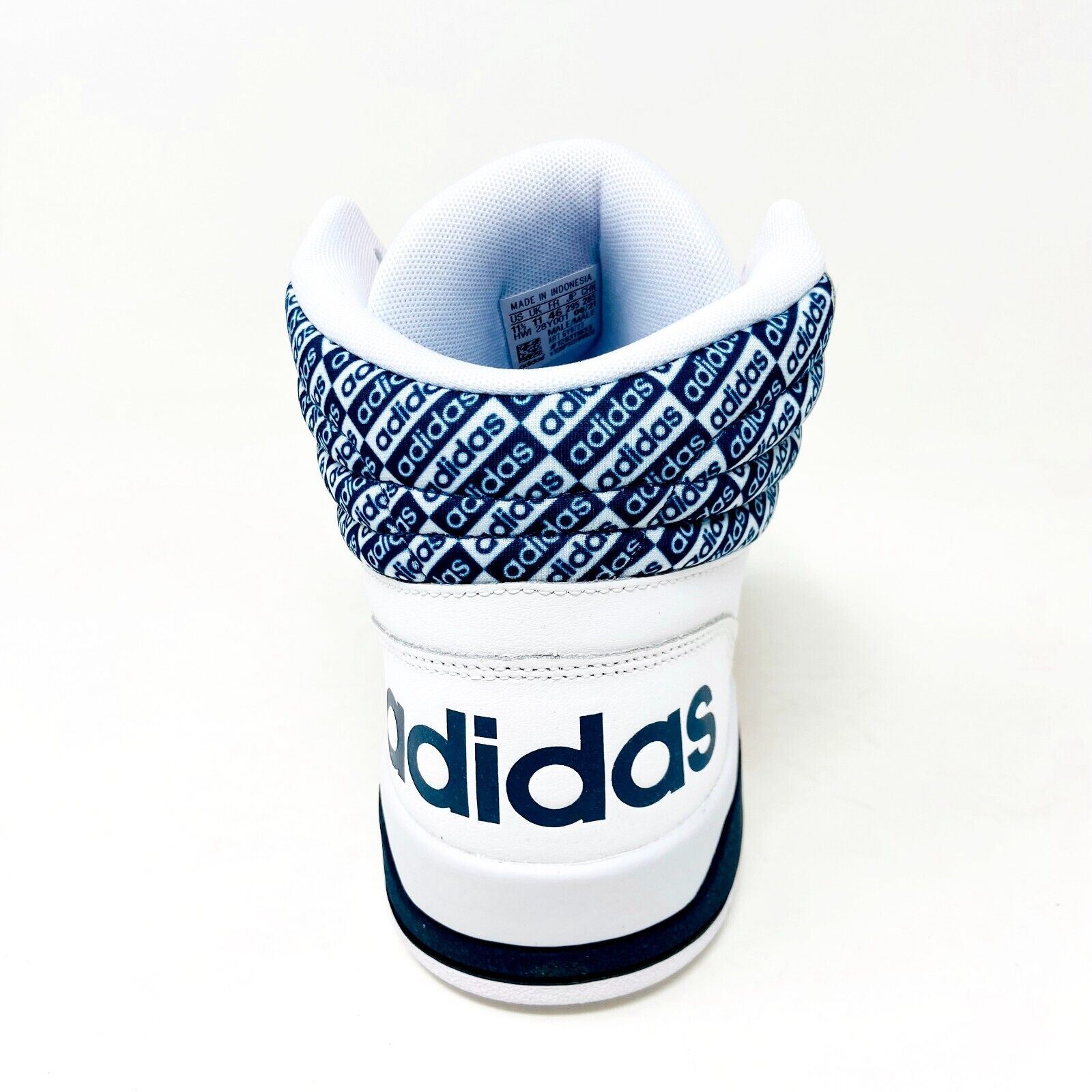 Adidas Neo Entrap Mid White Navy Black Mens Lifestyle Sneakers