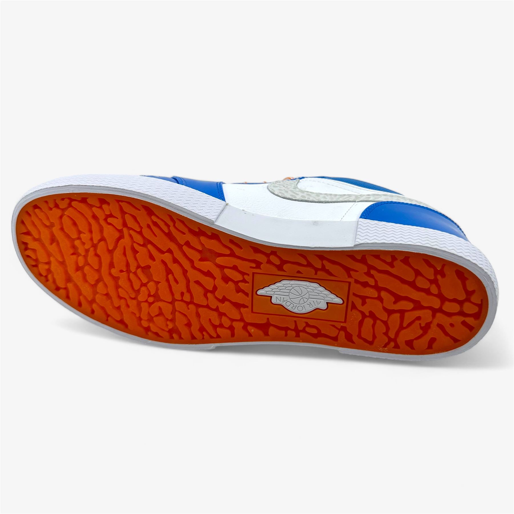 Jordan Air Jordan Retro V.1 White Italy University Blue Mens  display picture 2