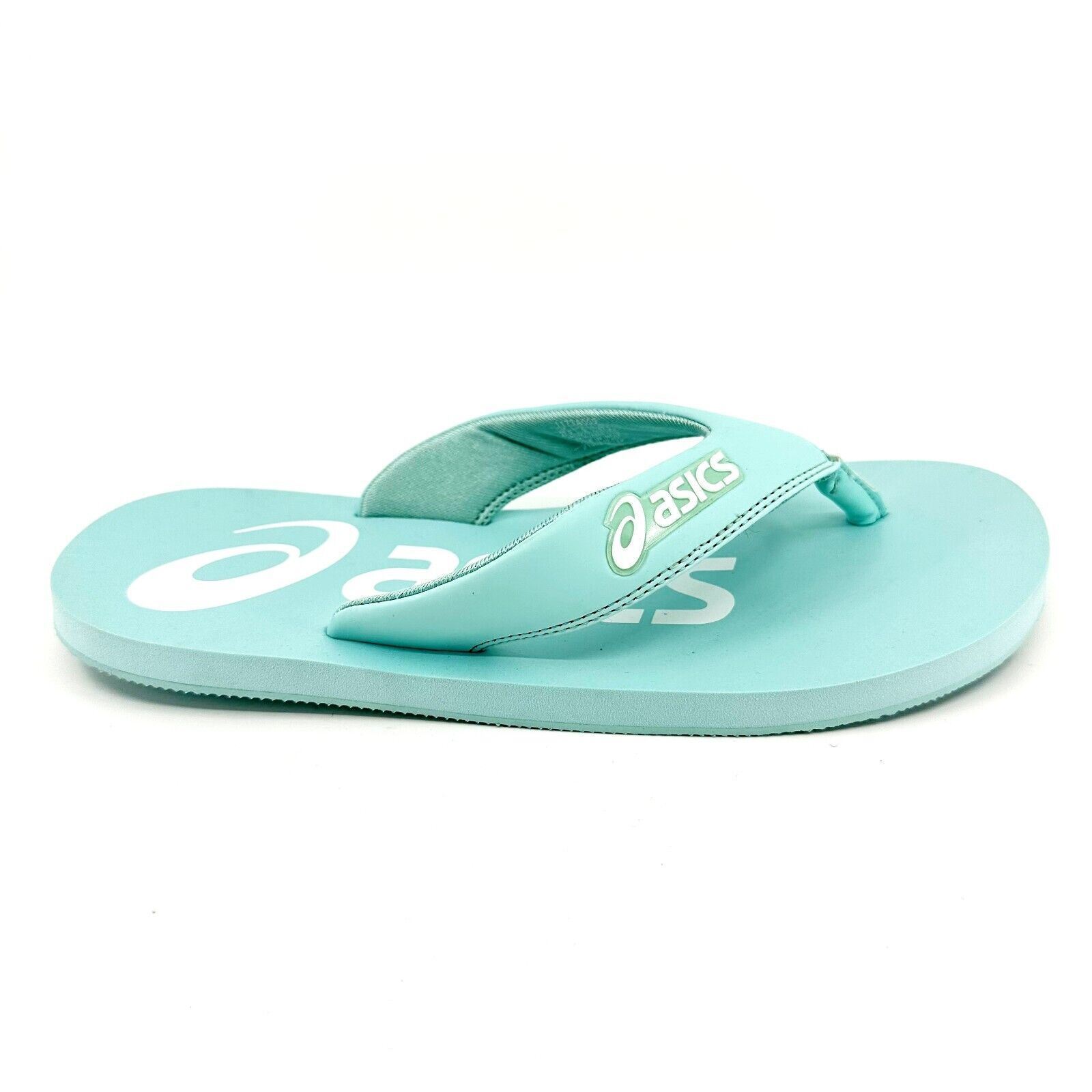 山水11 Asics Zorian BM Icy Mountain Blue Mens Thong Flip Flop Sandals