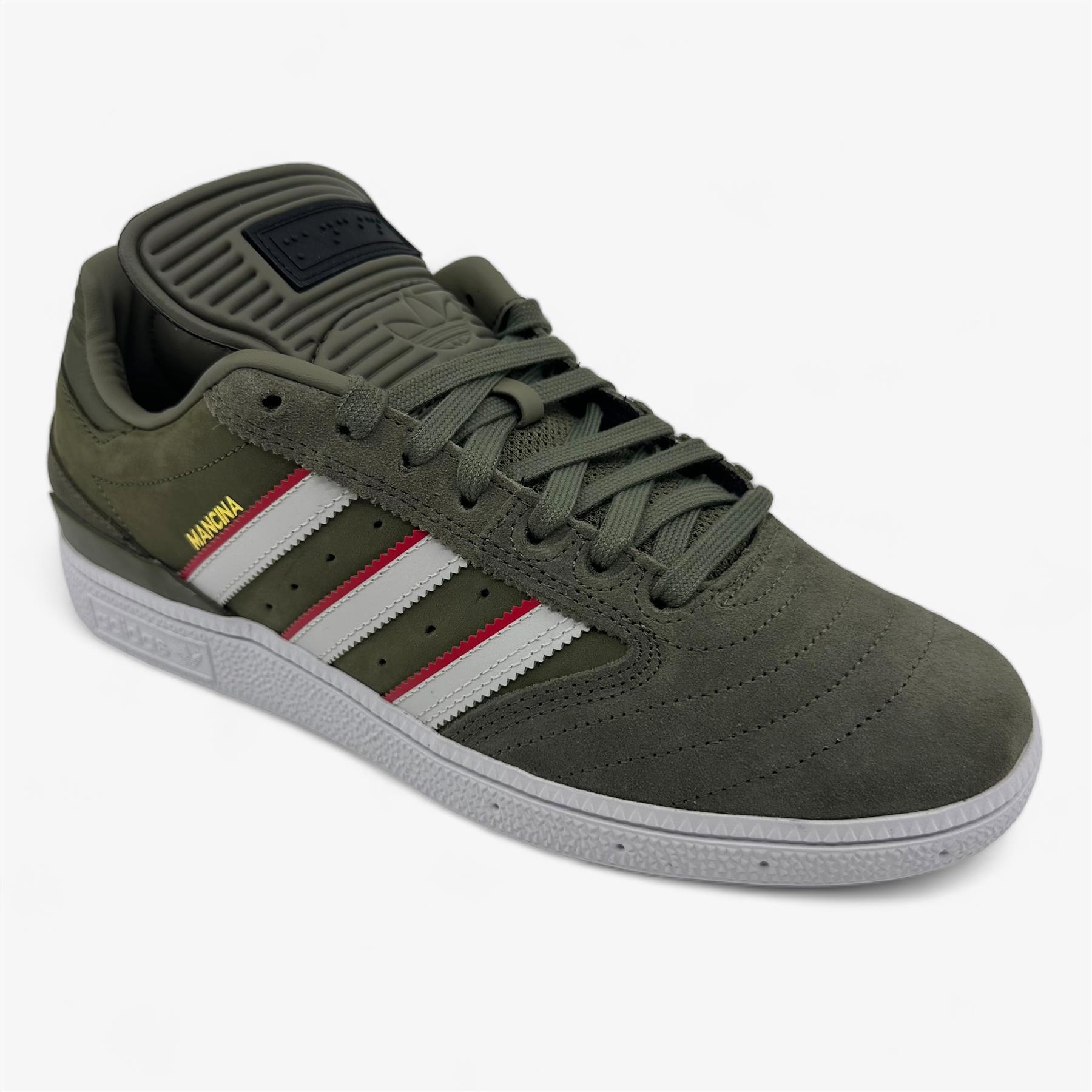 Adidas Busenitz x Dan Mancina Olive Strata Red Men\'s Shoes ID3370 size 10.5 Size 11 - adidas Dan Mancina x Busenitz Olive Strata Red | eBay main image 3