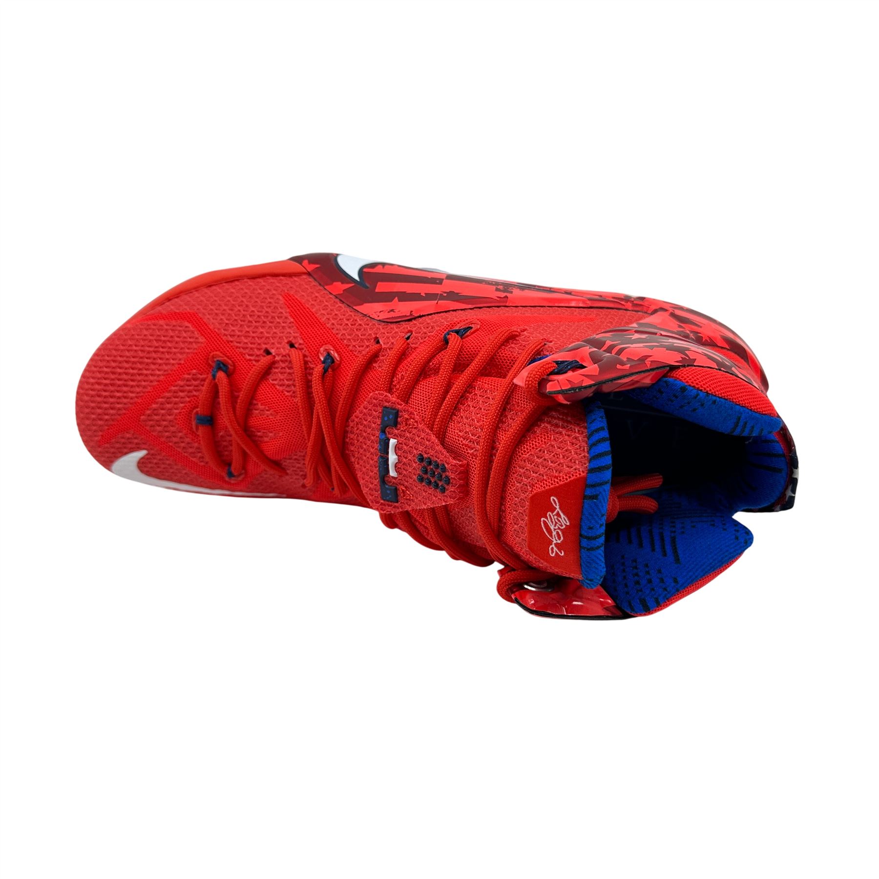 Nike LeBron red Basketball Sneakers Independence Day Edition Great Condition Nike Lebron 12 Independence Day Sneakers Men main image 4