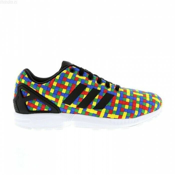 F☆ Adidas Originals ZX Flux Multicolor Weave Mens Size 9