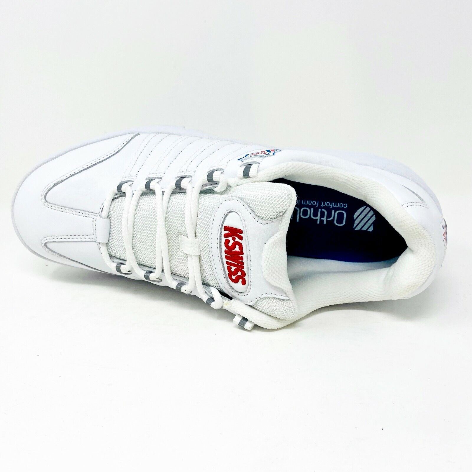 K-Swiss Altezo White Corporate Mens Size 7.5 Athletic Sneakers