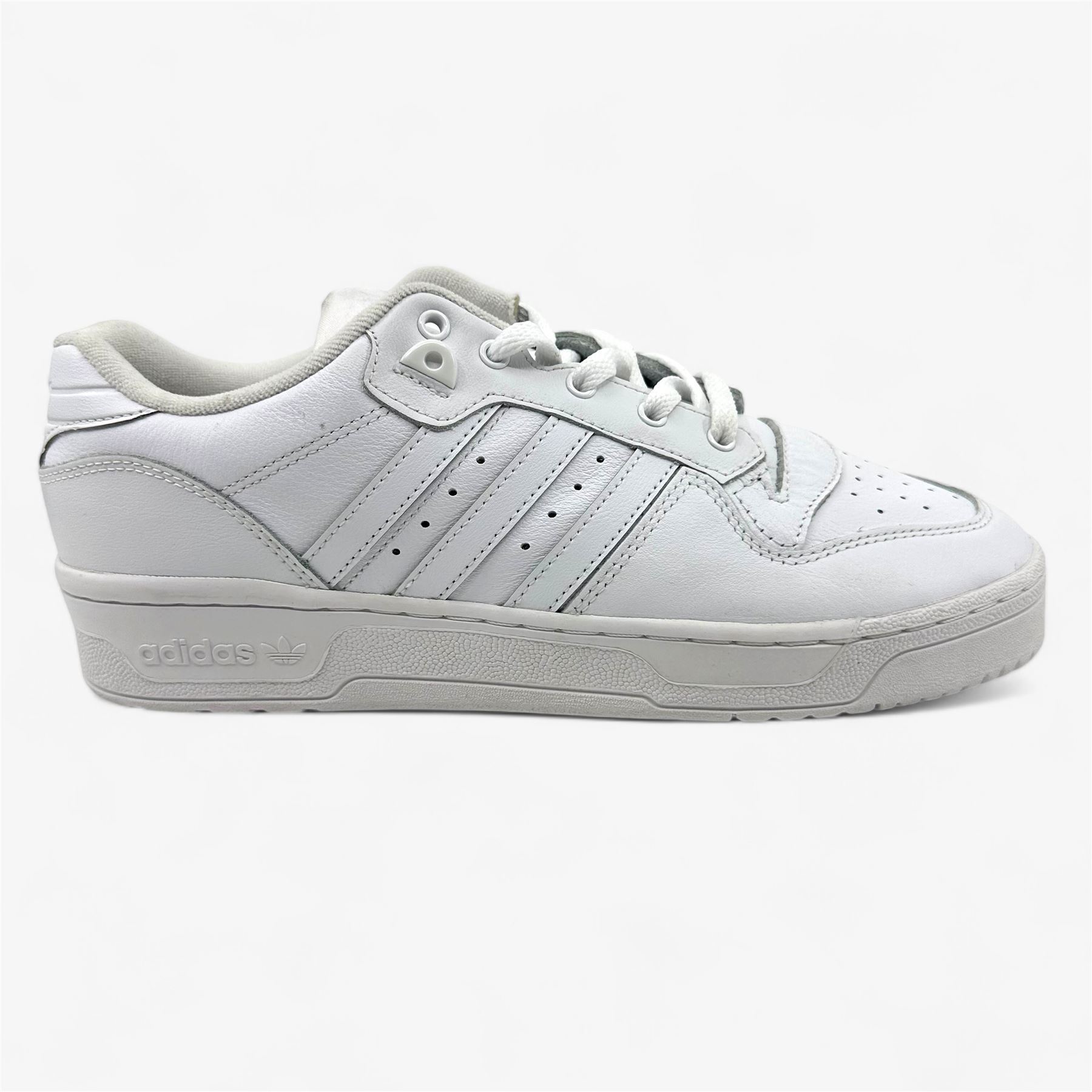 シリーズ1 Adidas Rivalry Low Triple White Mens Athletic Sneaker | eBay