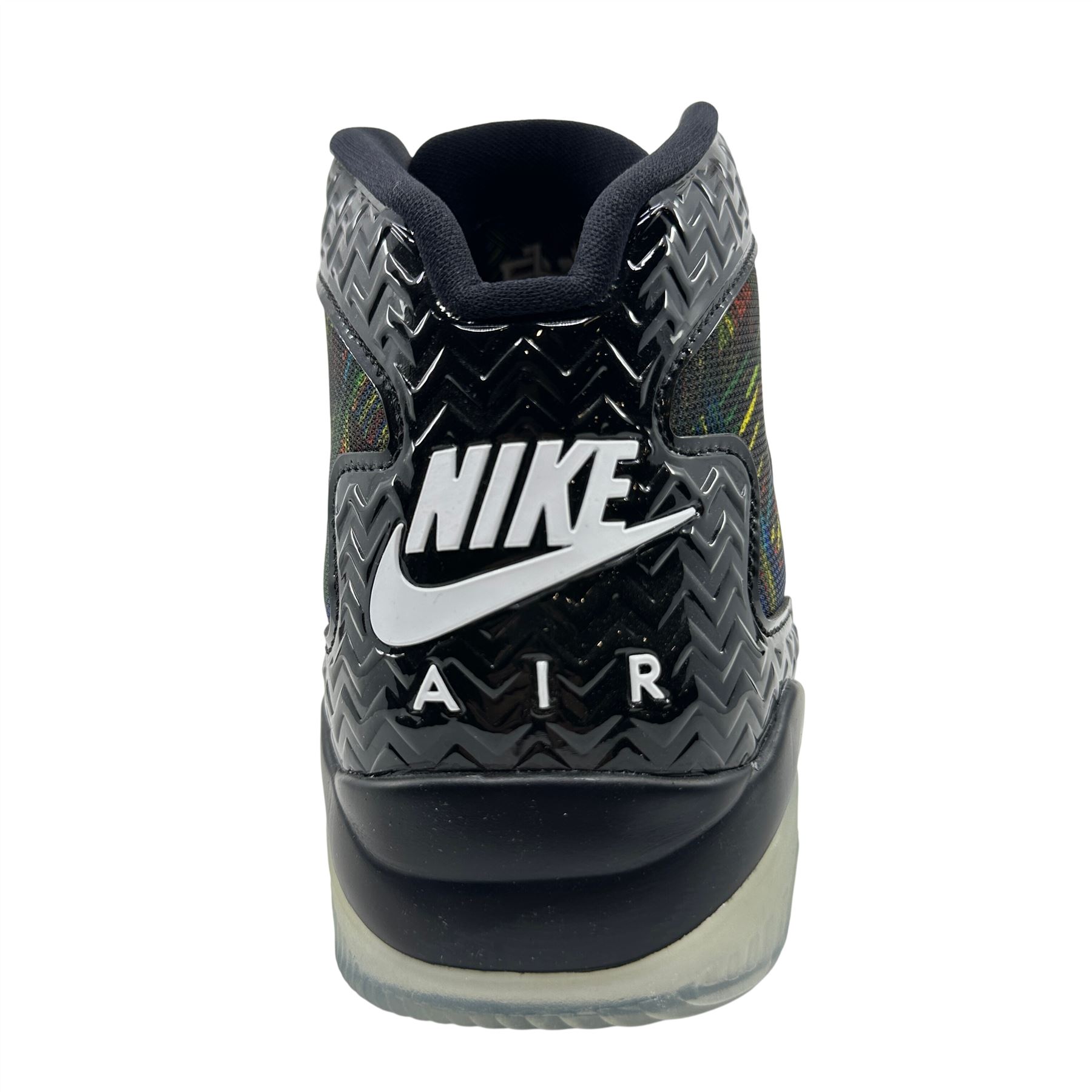 Jordan Spike Forty BHM Black White Volt Mens Black History Month Sneaker Jordan Spike Forty BHM Black White Volt Mens Black History  main image 2