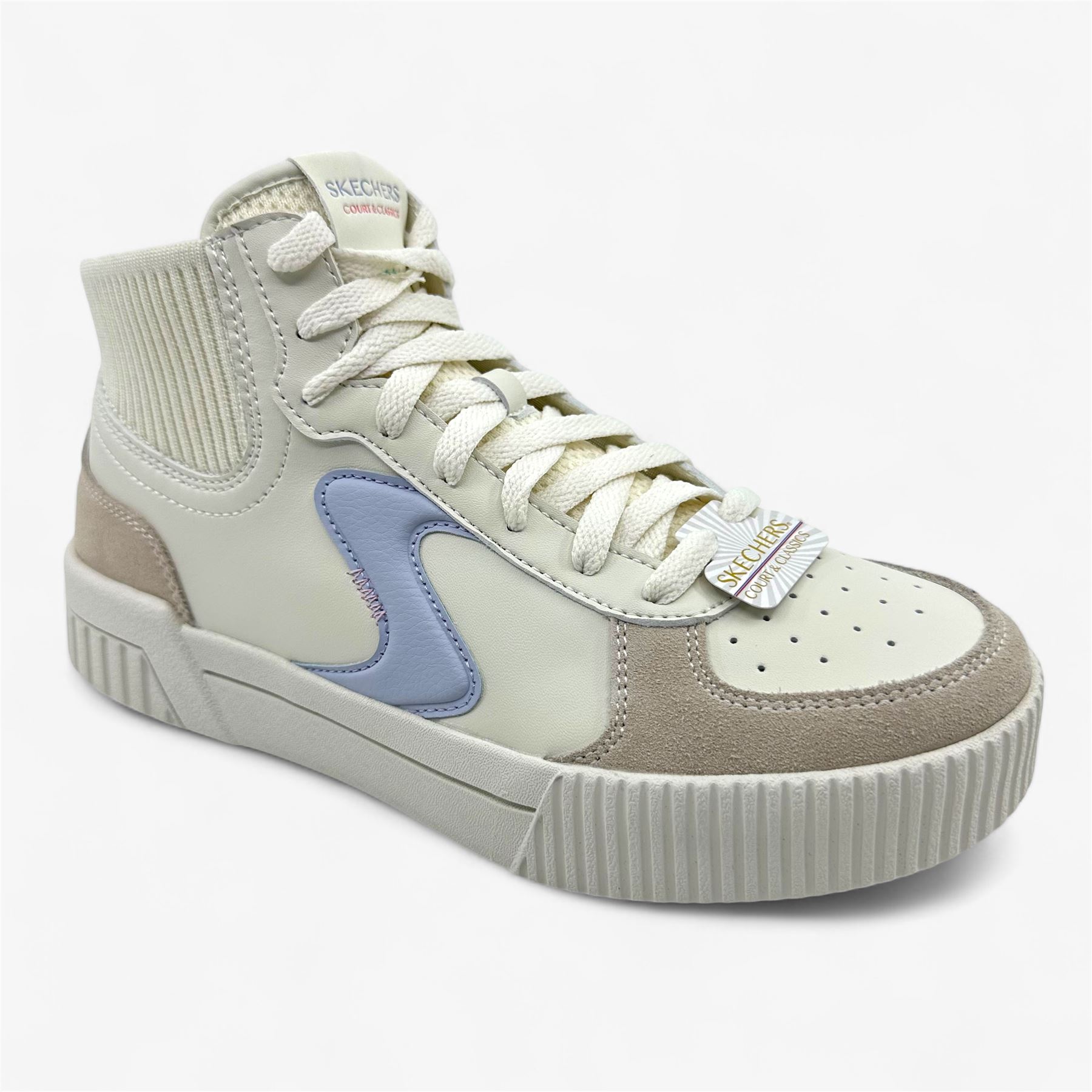 Skechers Jade Cruise Thru Natural Multicolor Womens Court Classics