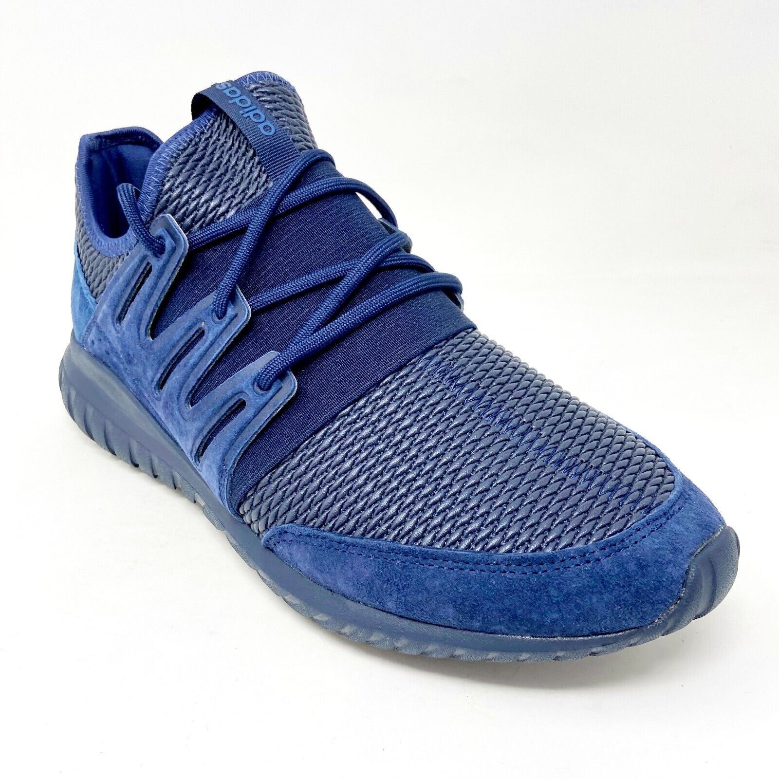 Adidas Originals Tubular Radial Navy Blue Mens Trainers 