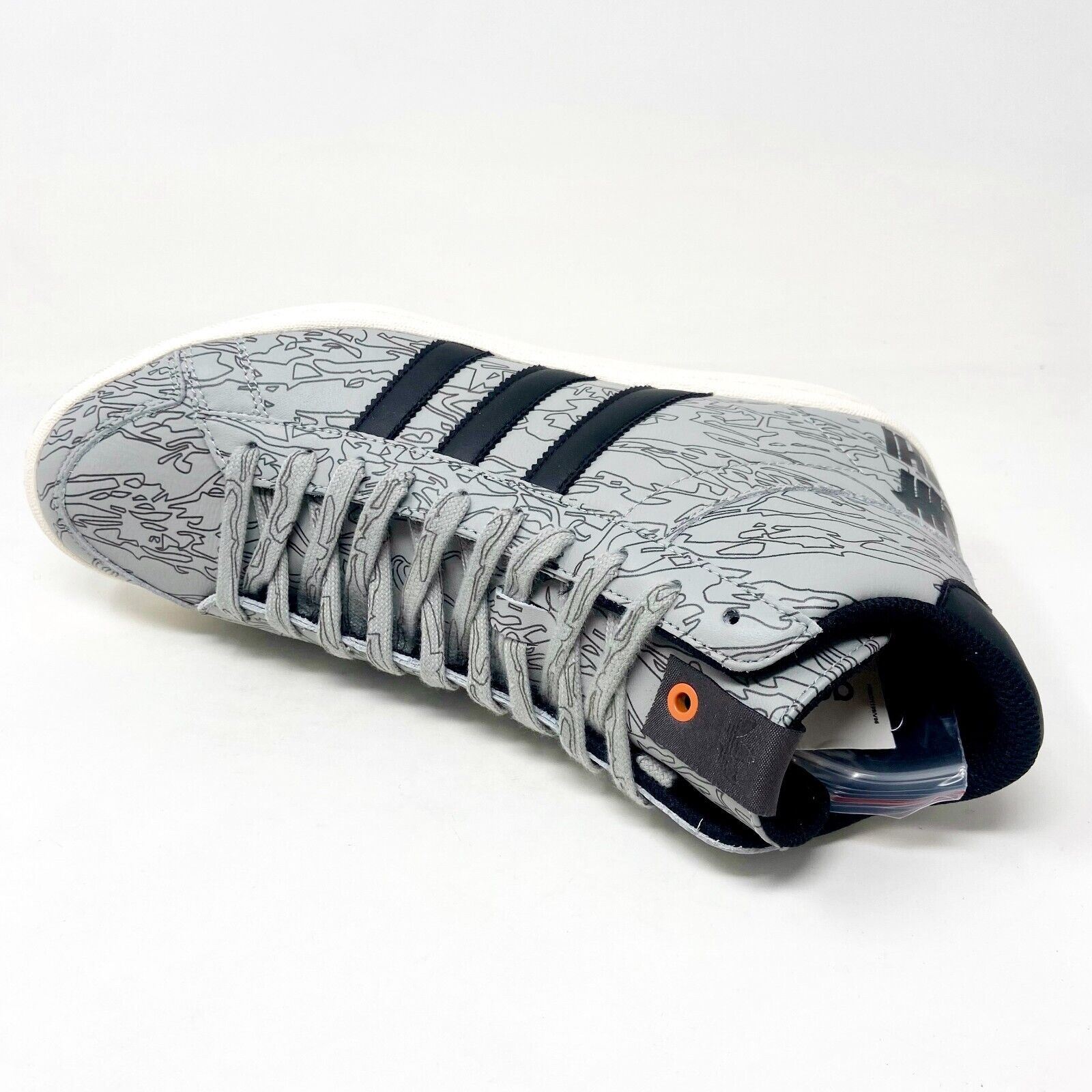 Adidas Undefeated x Maharashi x Jabbar Mid Gray Black Mens 