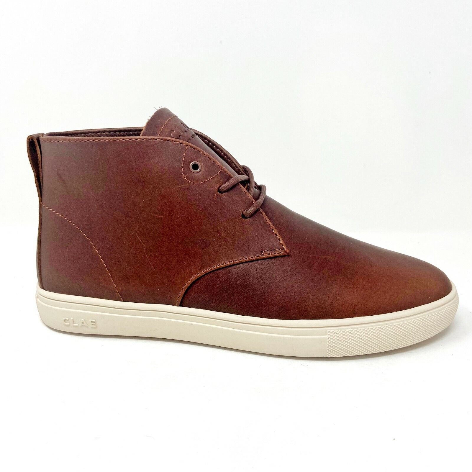 Auralee Leather Shoes in Beige Curated at Jake and Jones