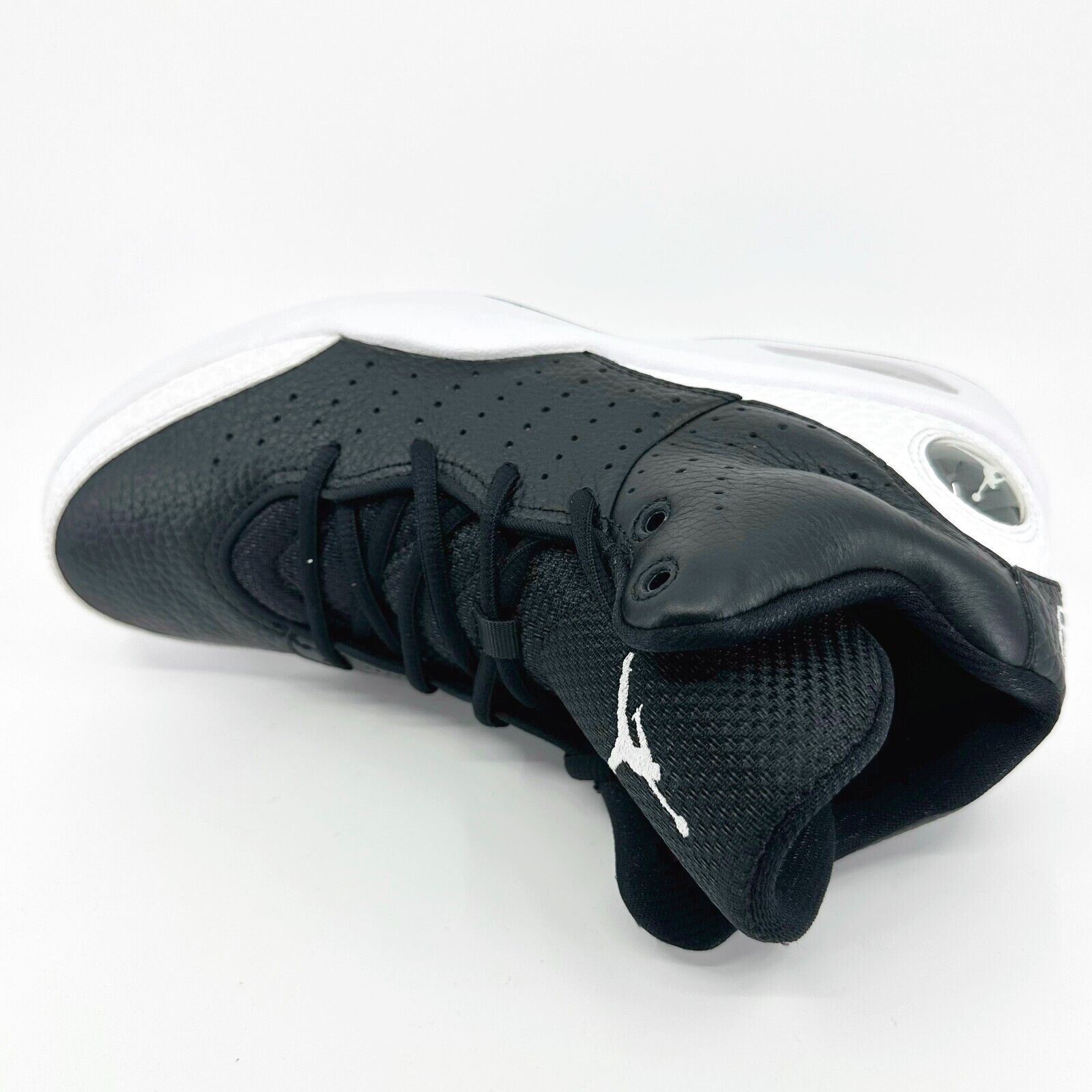 Jordan Flight Tradition Black White Mens Basketball Sneakers