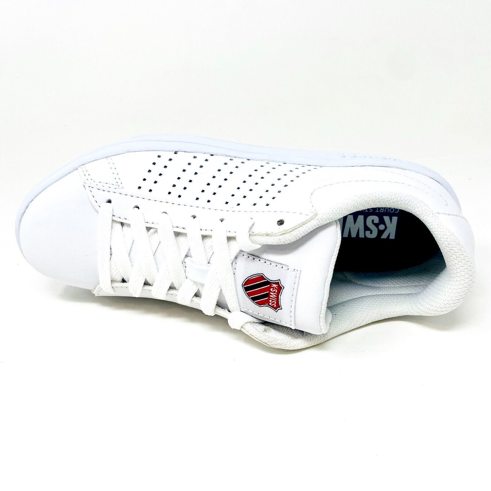 K-Swiss Court Casper White Corporate Womens Sneakers 95586 113 | eBay