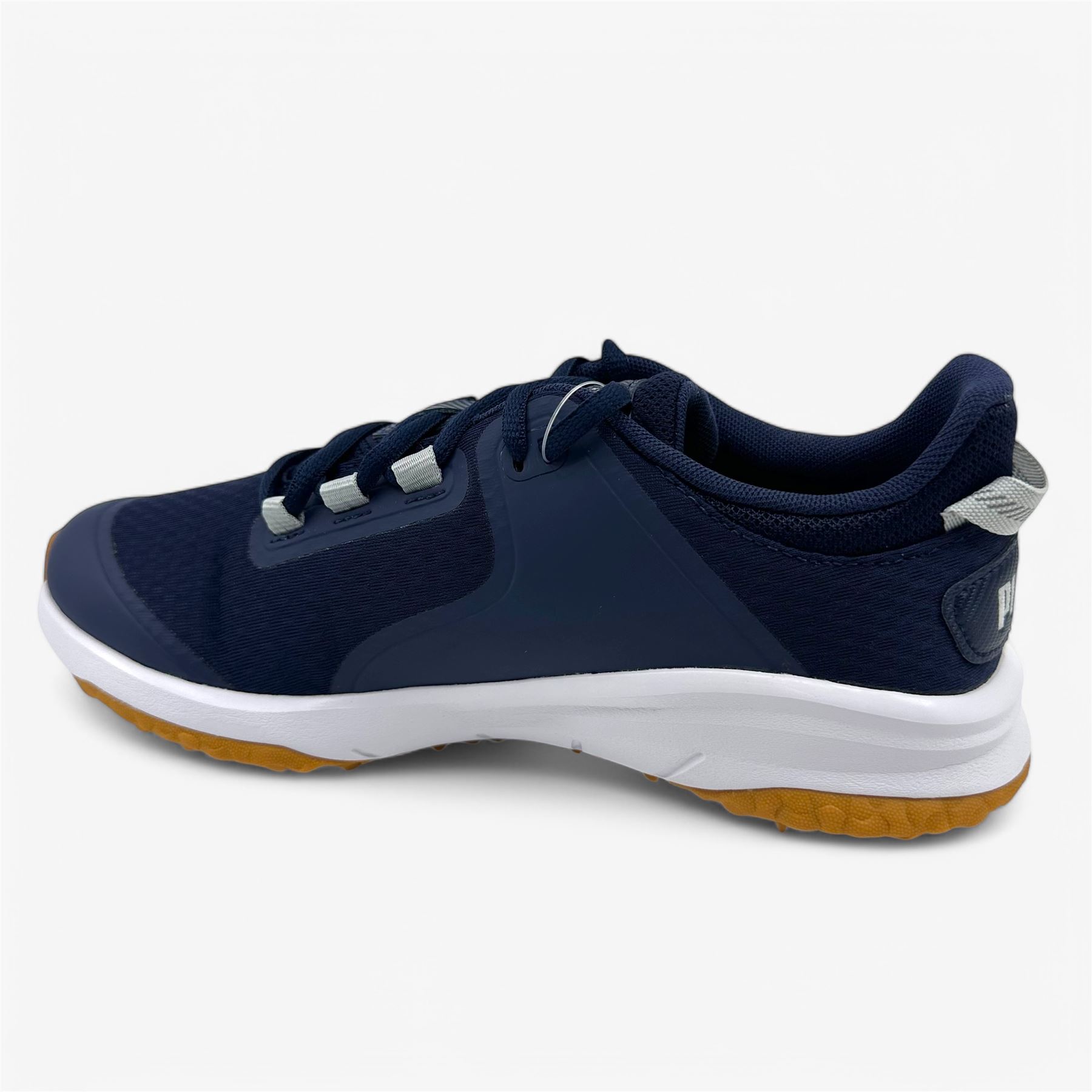 Puma Spikeless Fusion Grip Navy Blue & Silver Golf Shoes Mens Size 10, 377527-03 PUMA Fusion Grip Golf Shoes 377527-03 Navy/Silver Men main image 3