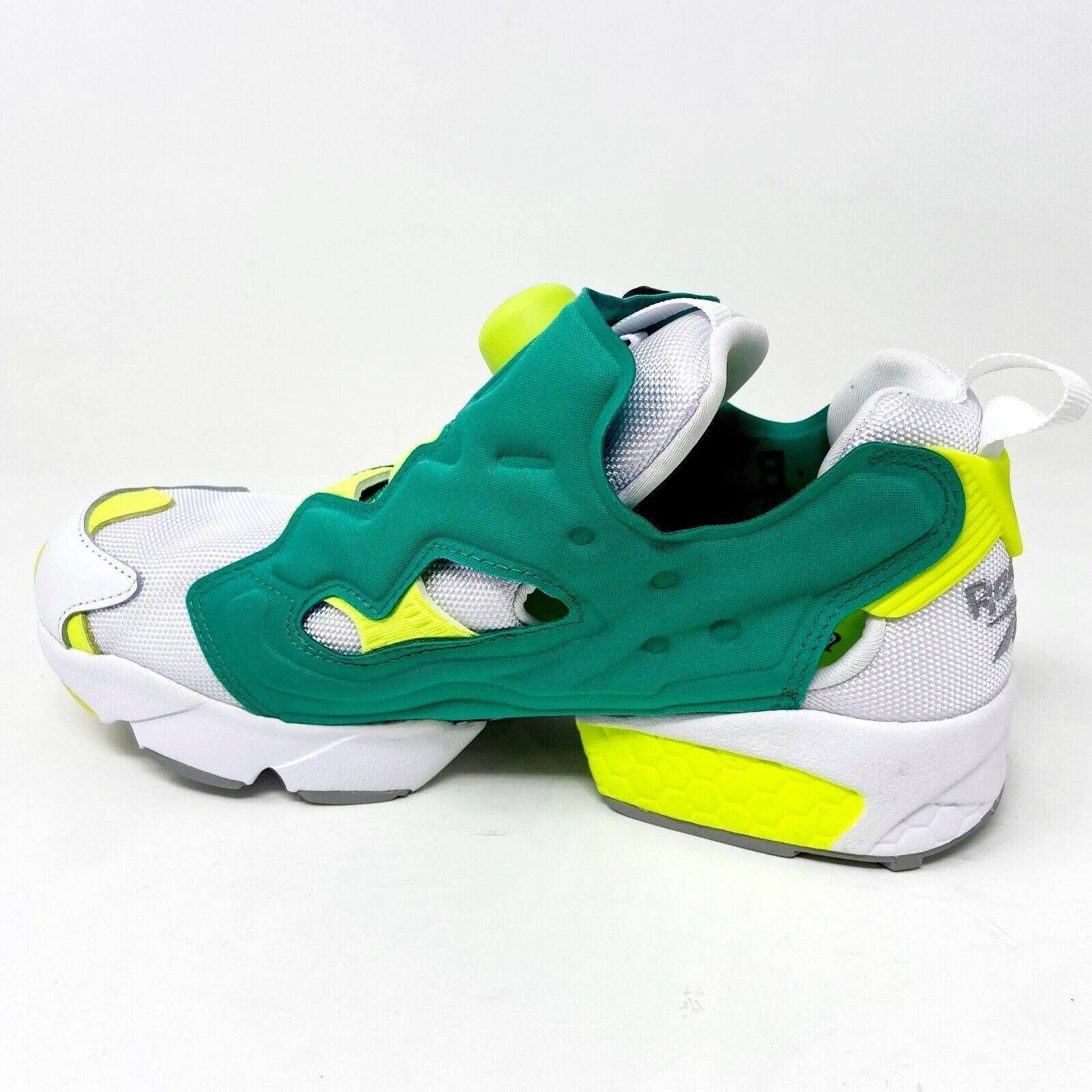 Reebok Instapump Fury OG MU White Emerald Green Mens Basketball
