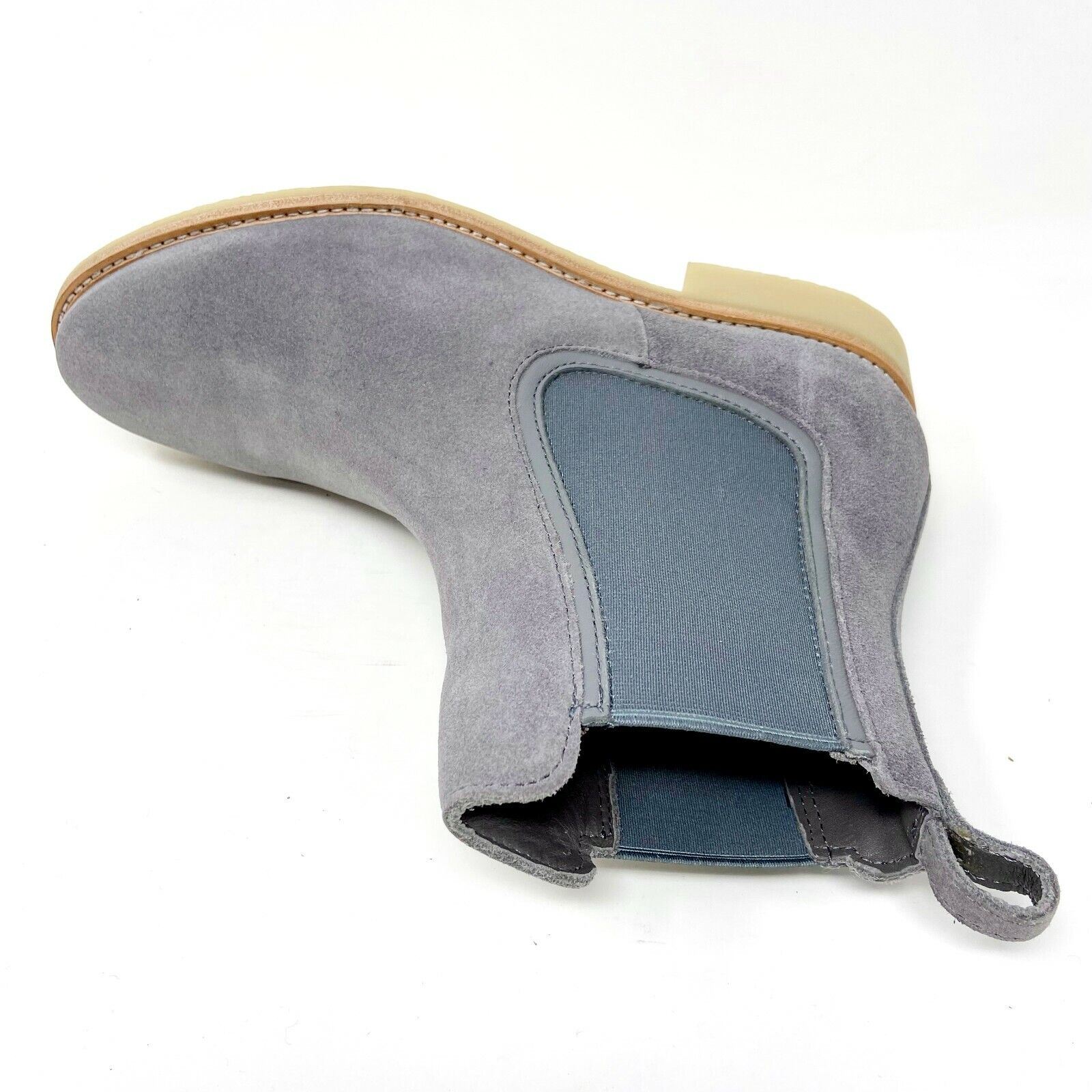 Thursday Boot Co Grey Suede Duchess Womens Ankle Chelsea 