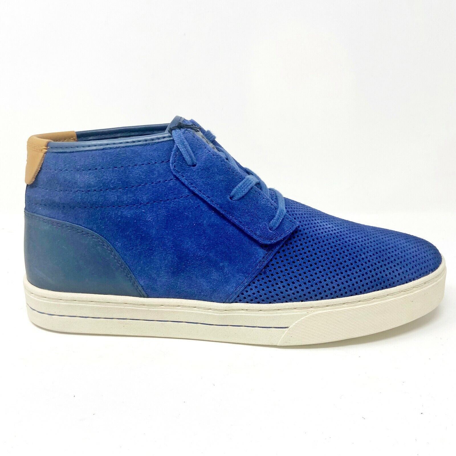 Clae McQueen Midnight Perf Suede Mens Mid Casual Sneakers | eBay display picture 3