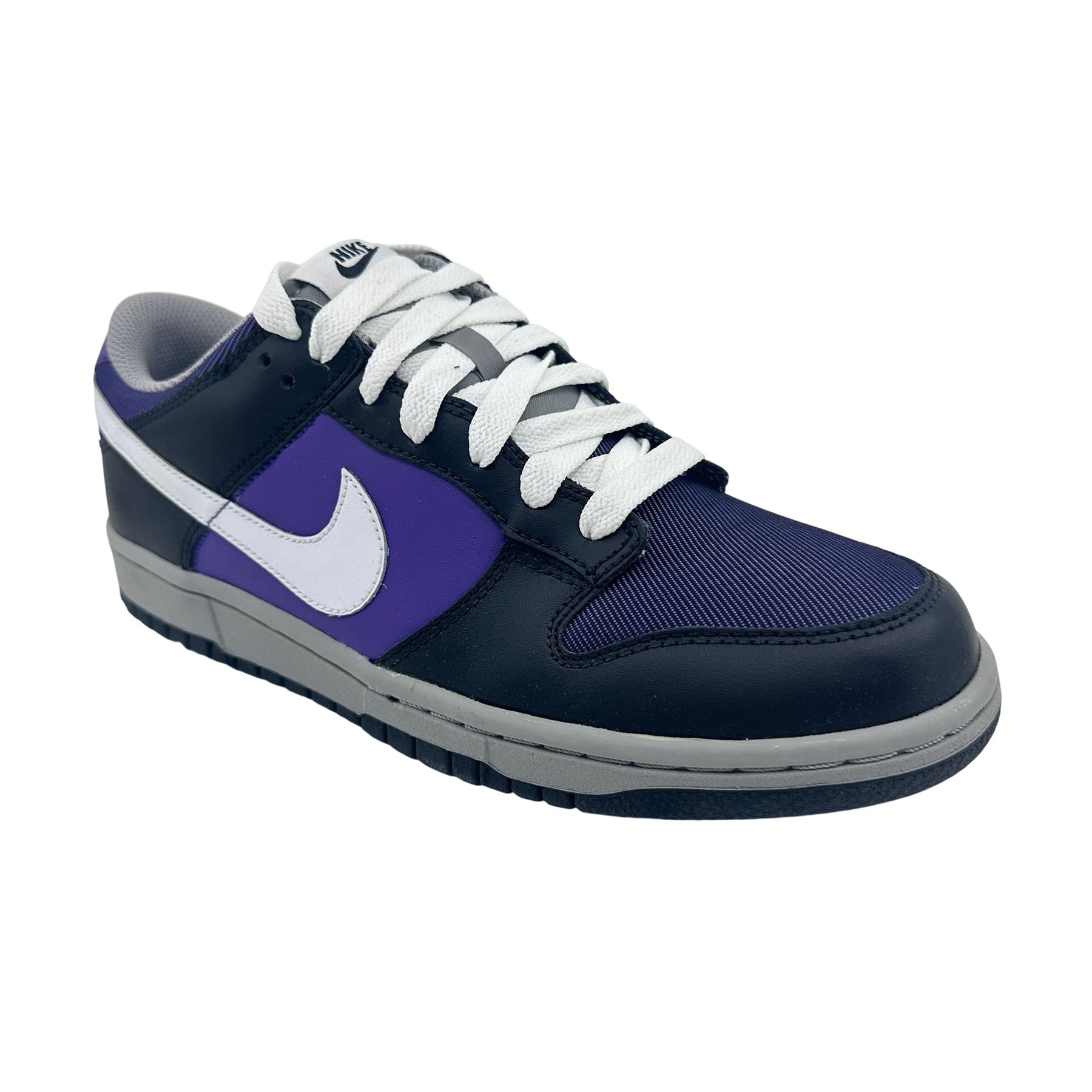Nike Dunk Low Varsity Purple White Black Mens Size 8 Athletic