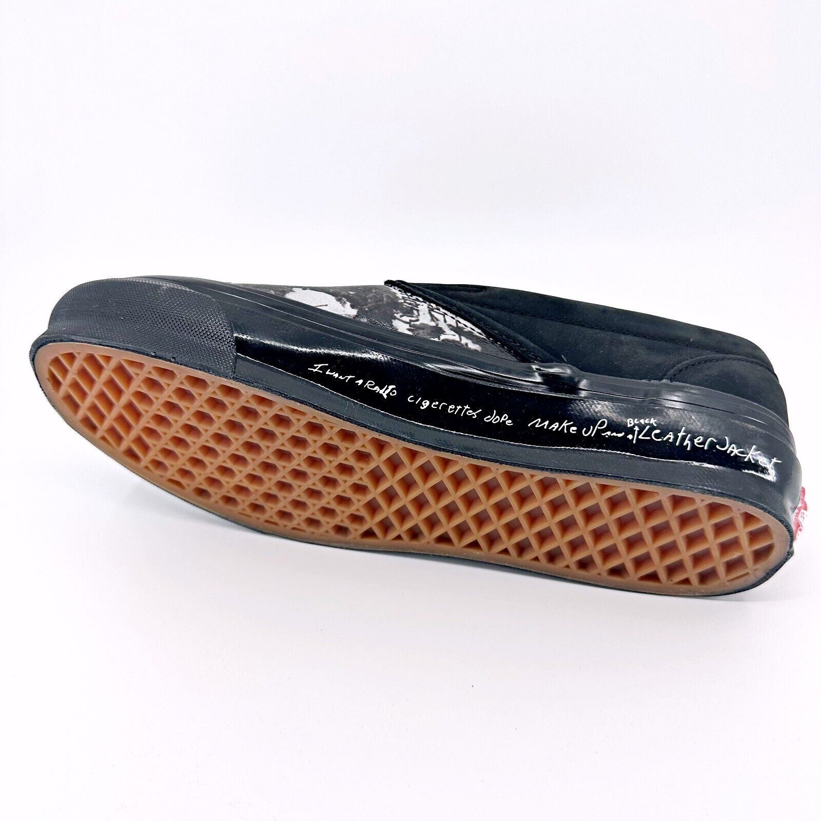 Vans Vault OG Classic Slip On (Jim Goldberg) Black Wall Mens