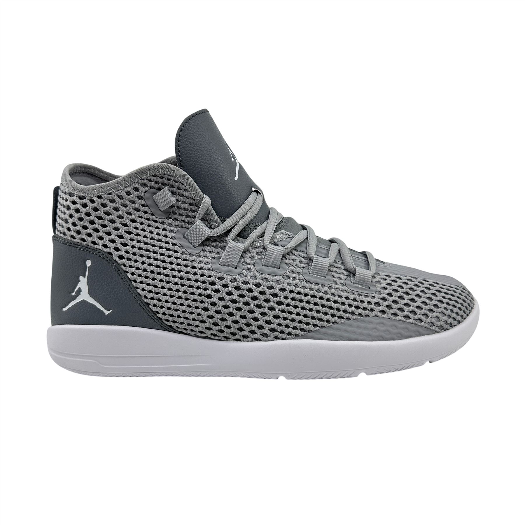Jordan Reveal Wolf Grey Wite Infrared 23 Mens Athletic Sneaker Jordan Reveal Wolf Grey Wite Infrared 23 Mens Athletic  main image 4