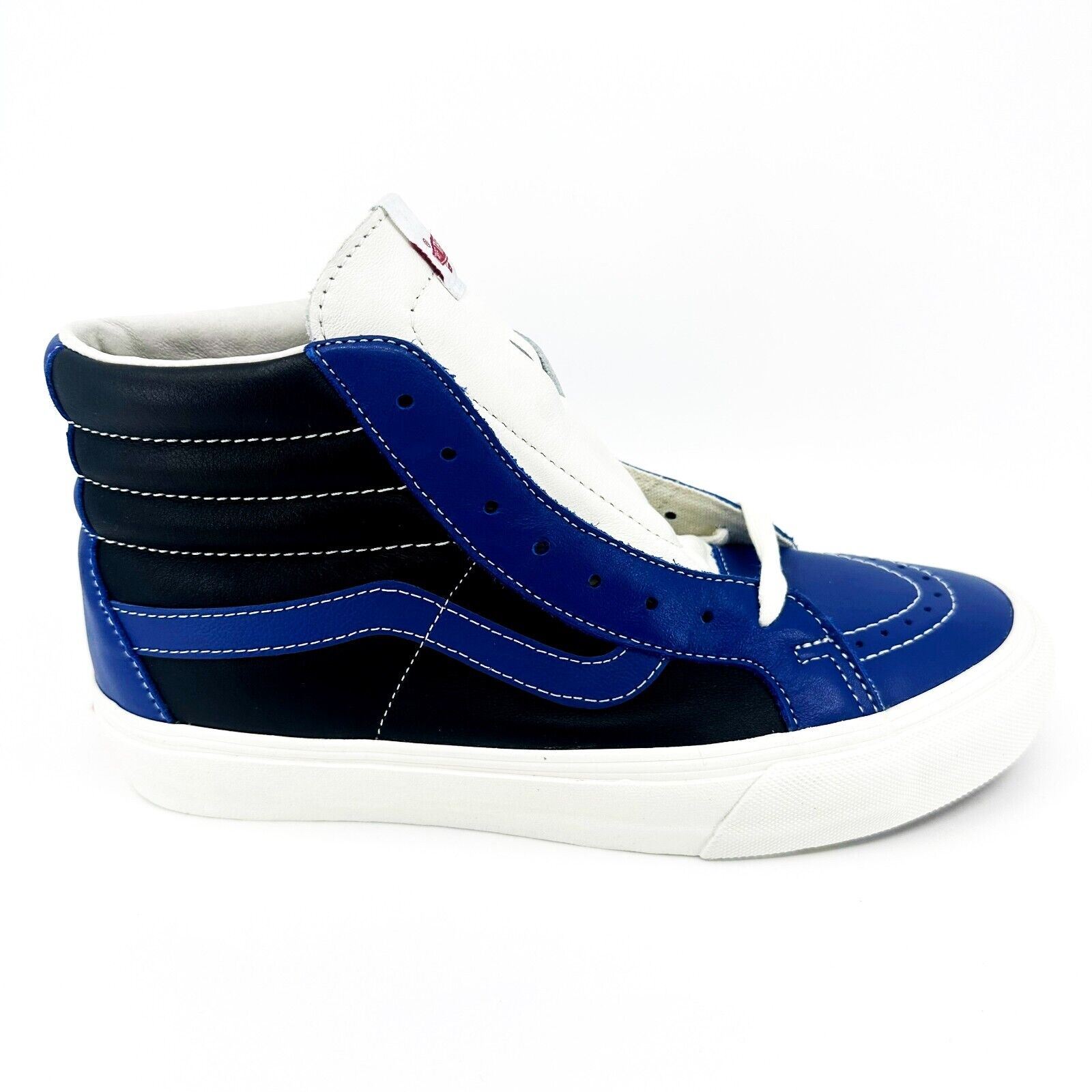 Vans Vault Sk8 Hi Reissue VI (Leather) True Blue Black Mens Vault