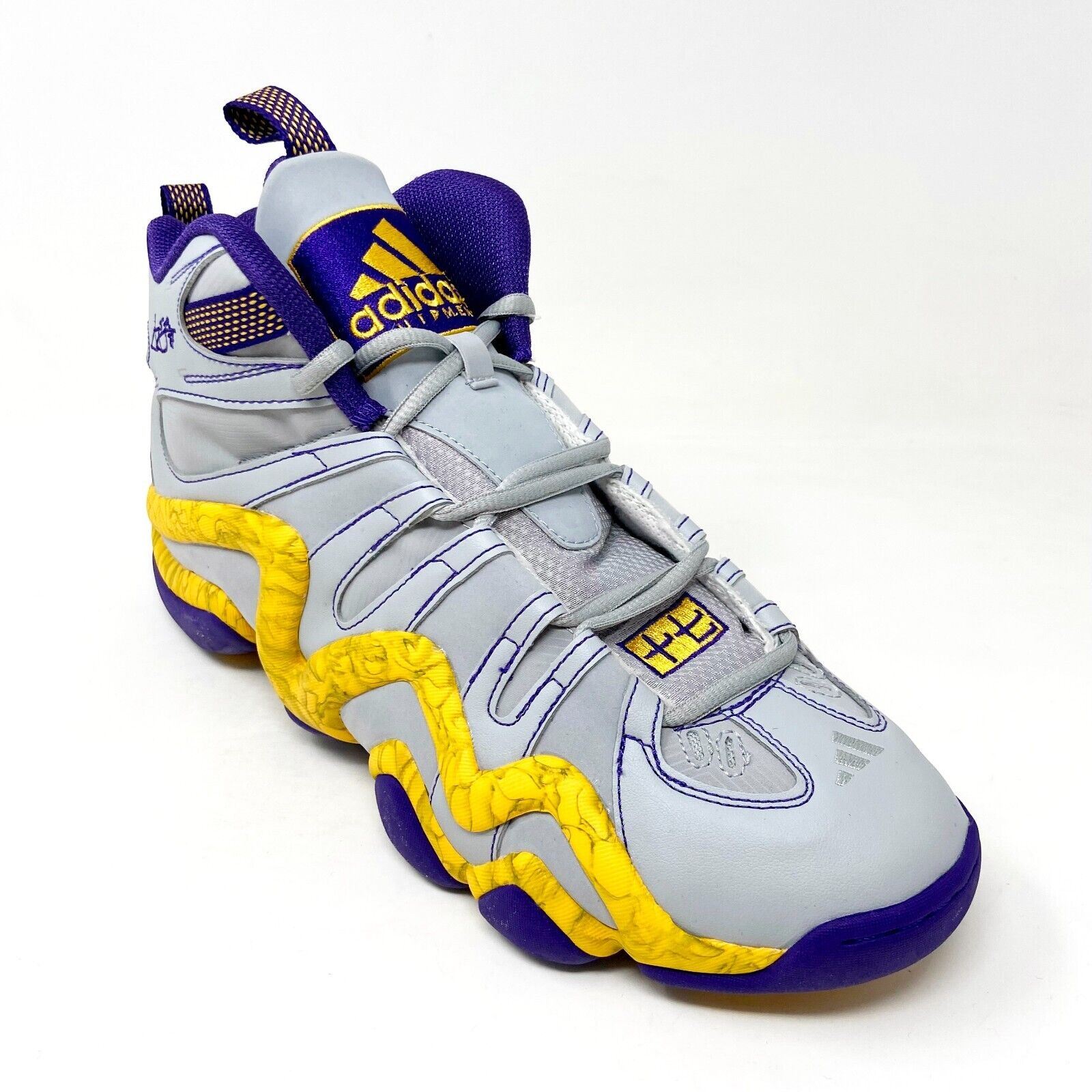 Adidas Crazy 8 Jeremy Lin PE Lakers Grey Purple Mens Rare