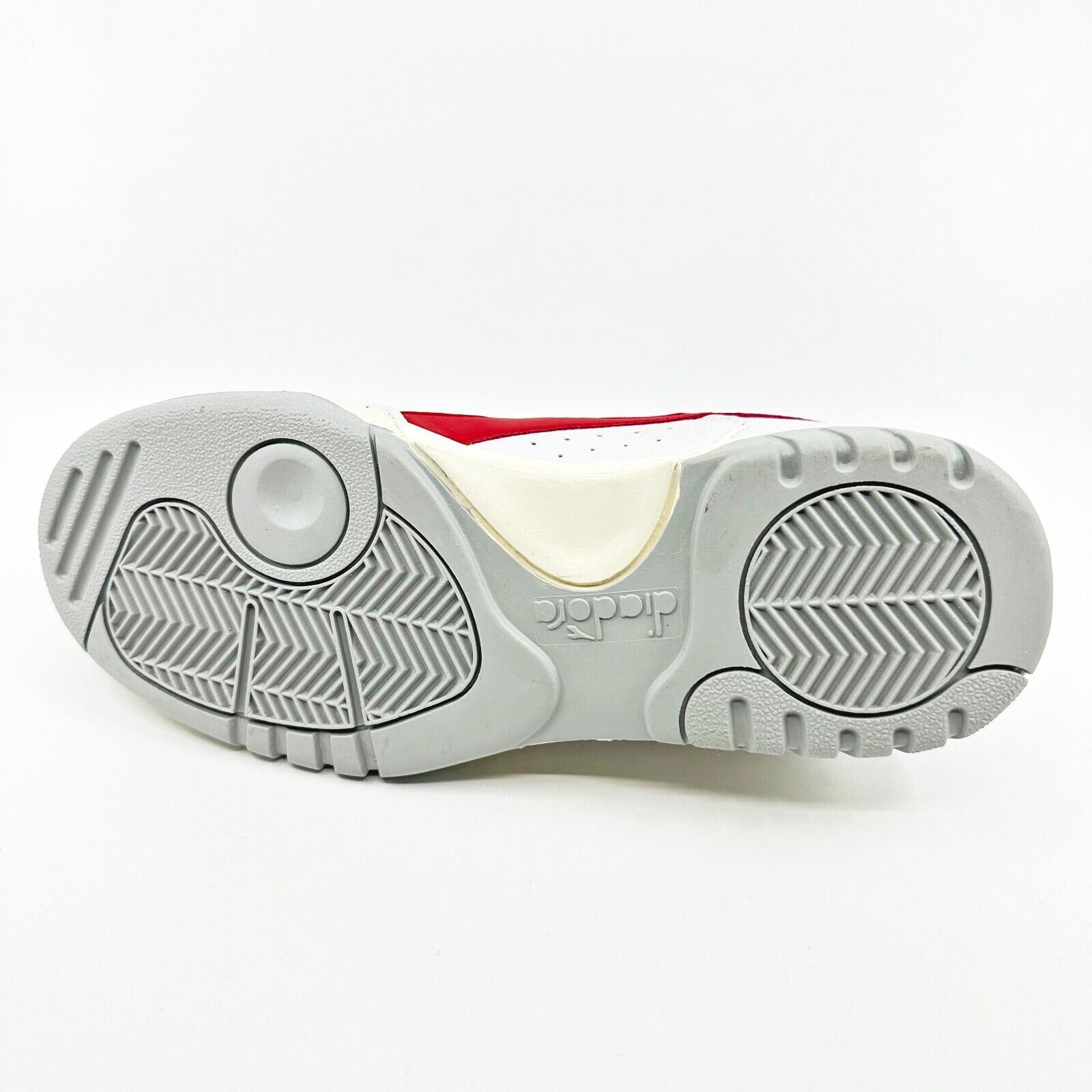 Diadora Maverick H.O.C. White Red Italy Mens Full Grain Leather