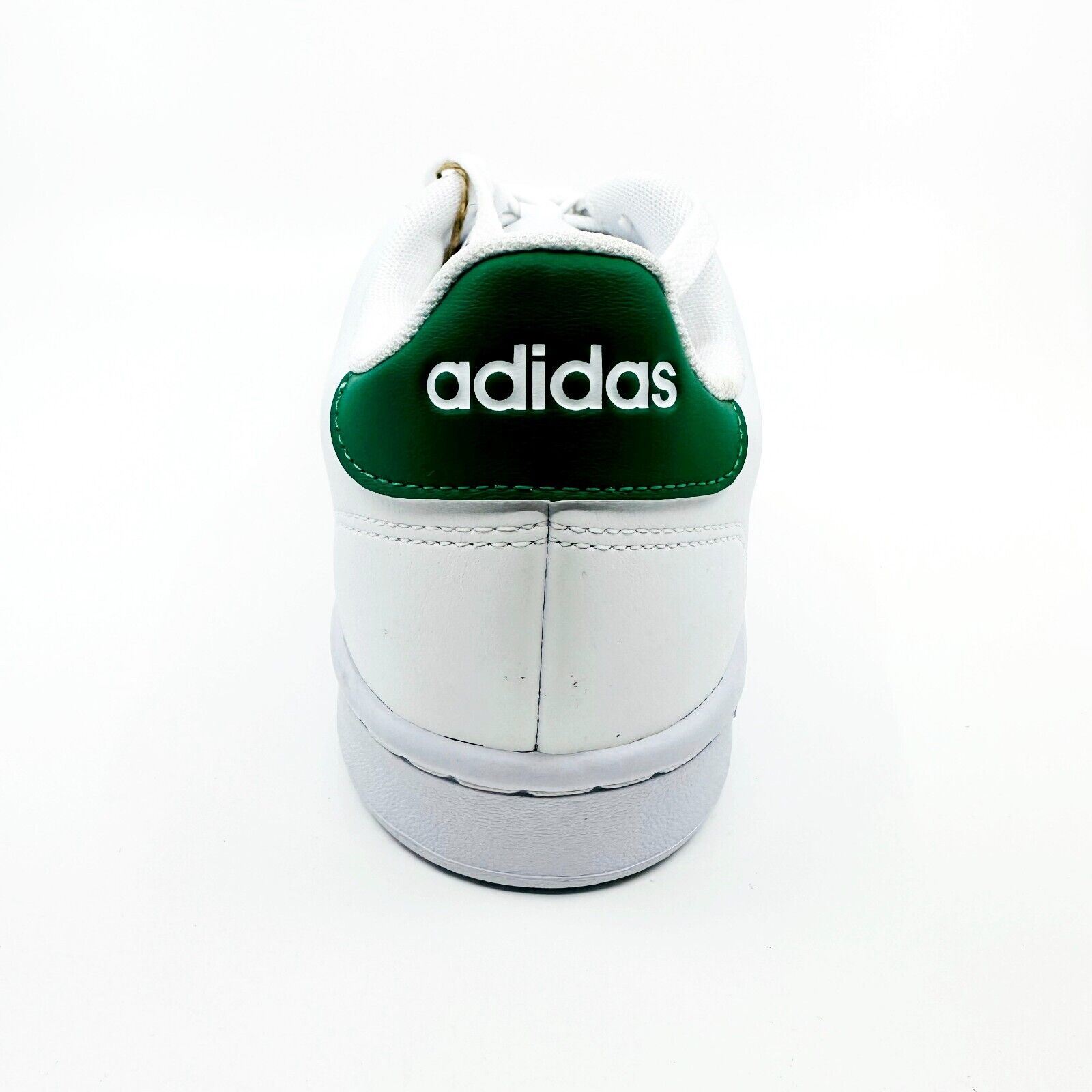 Adidas Advantage White Green Mens Athletic Tennis Sneakers  display picture 2