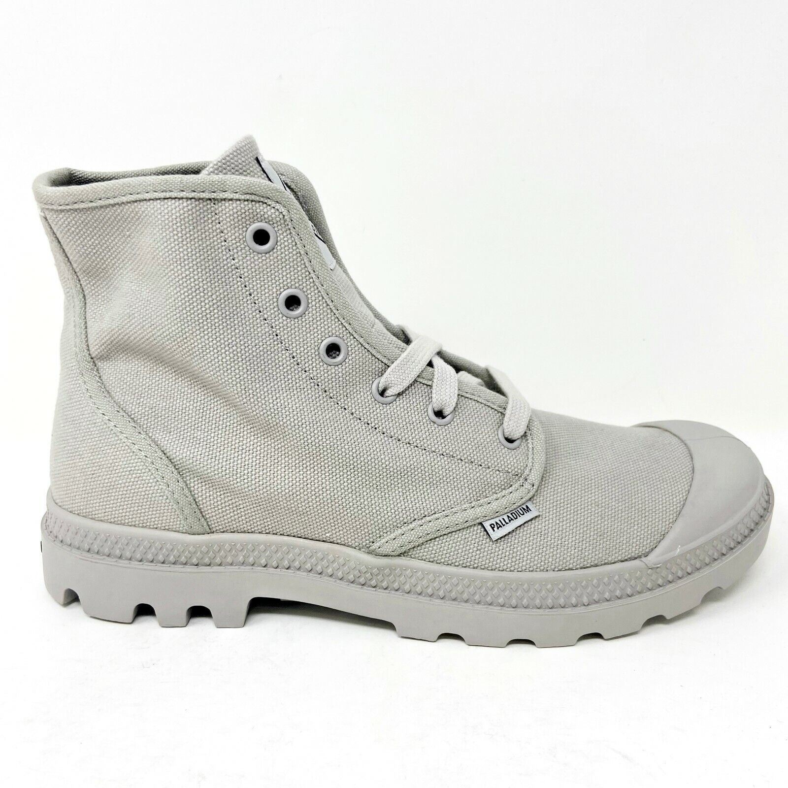 Palladium Pampa Hi Vapor Black Gray Mens Combat Boots 02352 