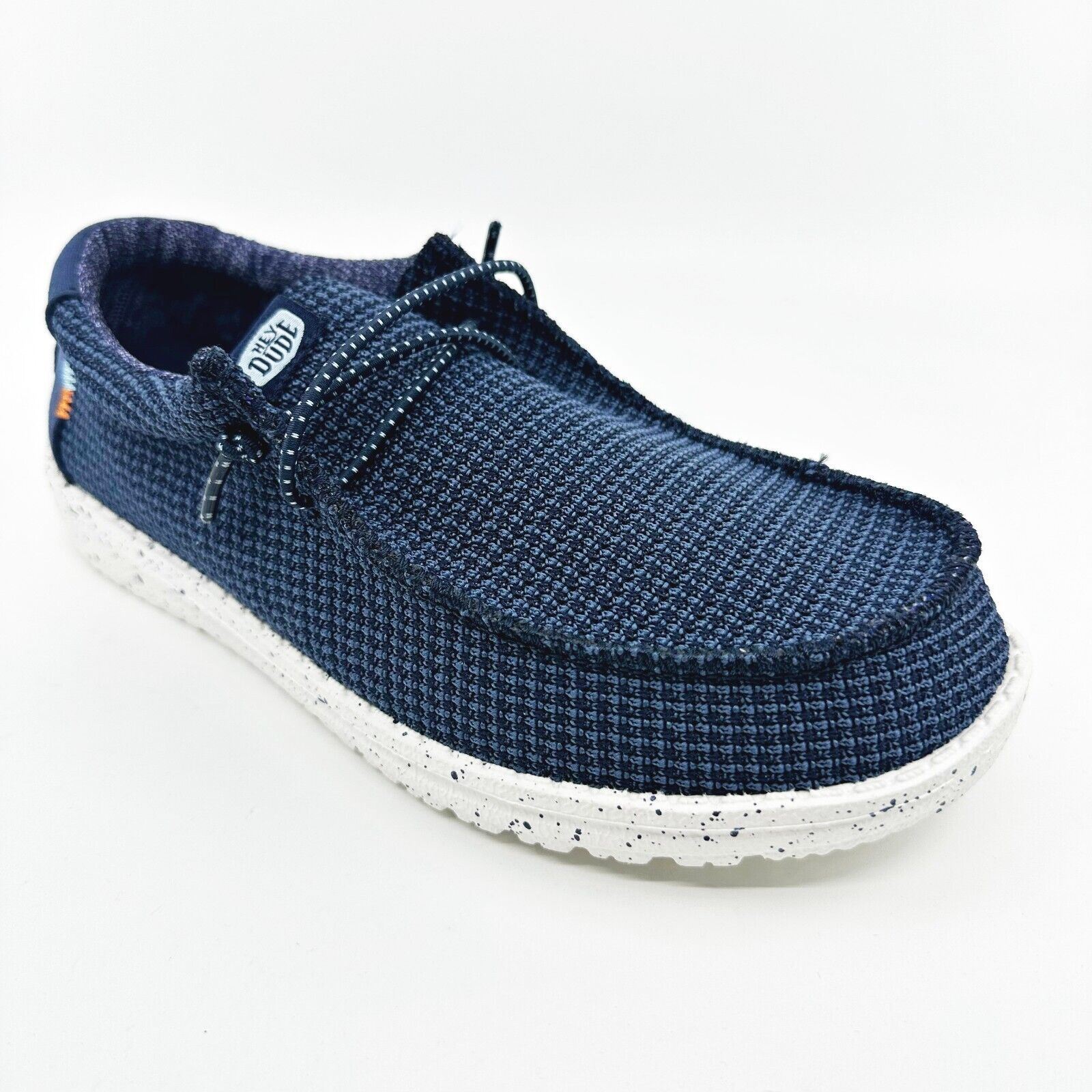 Hey Dude Men’s Wally Drift Mesh Navy Slip-On Casual Loafers Size 9 New Amazon.com | HEYDUDE Wally Drift Classic - Black/White | Golf main image 2