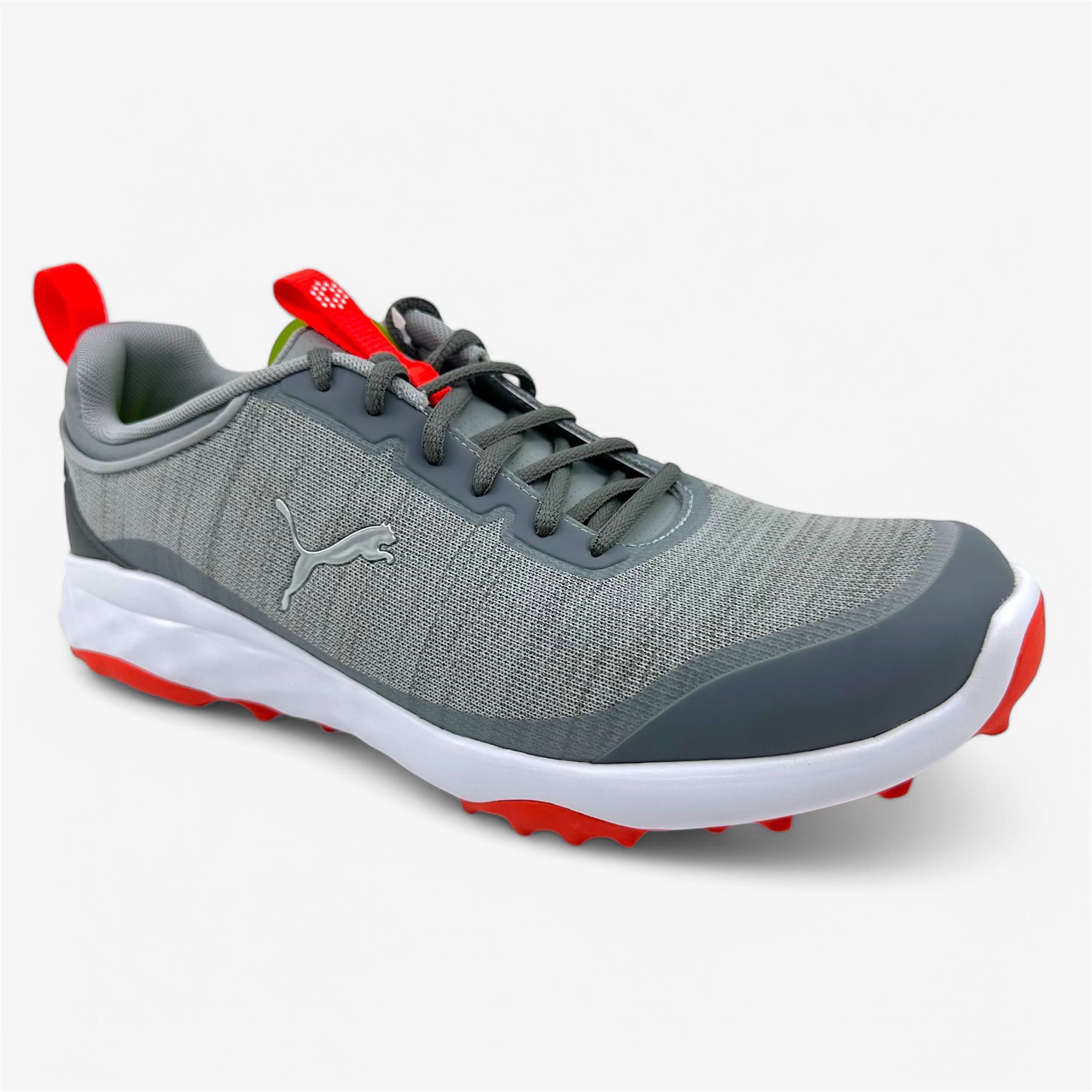 PUMA Fusion Pro Cool Mid Gray Silver Mens Extra Wide Spikele