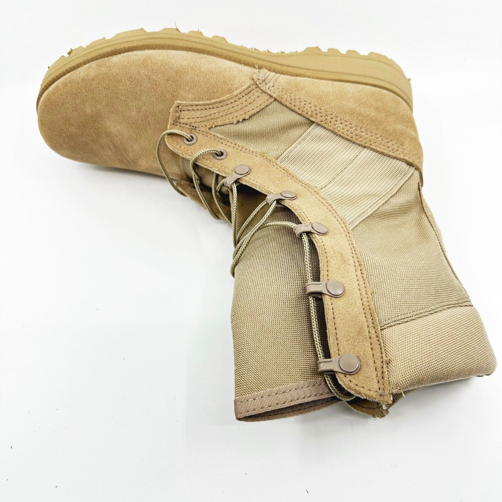 Belleville Army Combat Boot Hot Weather Tan Mens Extra Wide 